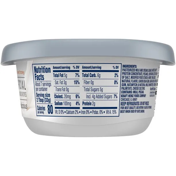 Philadelphia Honey Pecan Cream Cheese 8oz