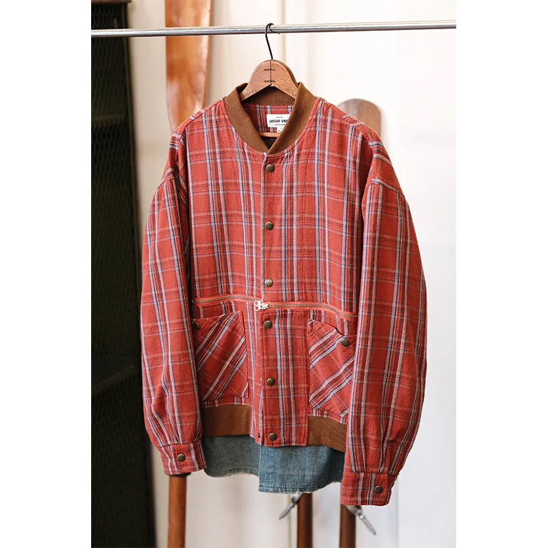 Plaid Tailored Jacket