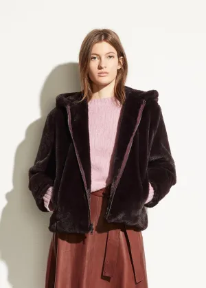 Plush Hoodie (Dahlia Wine)