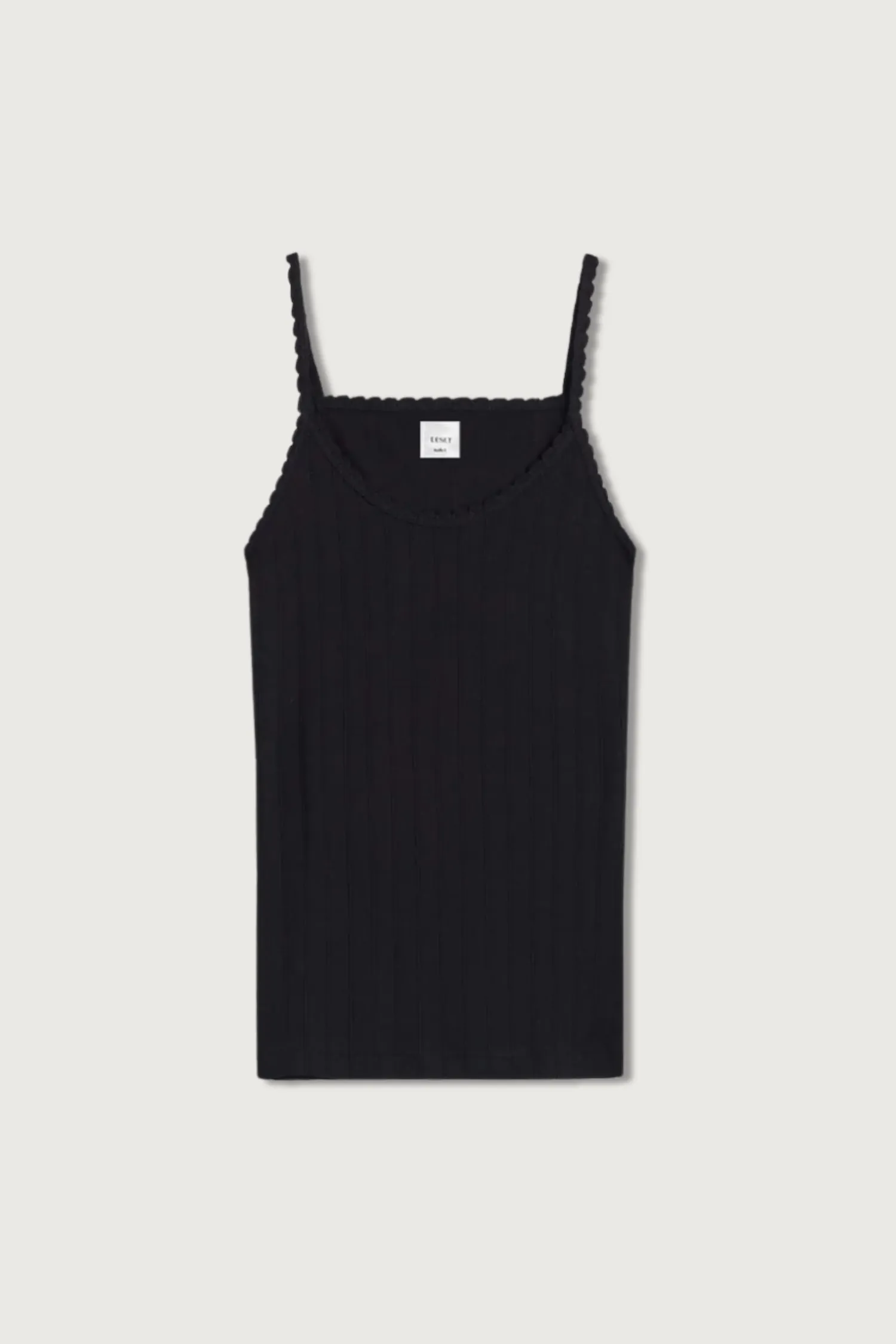 Pointelle Cami Black
