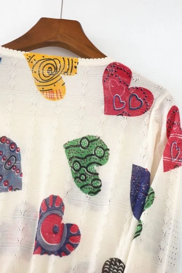 Printing Knitting Sweater