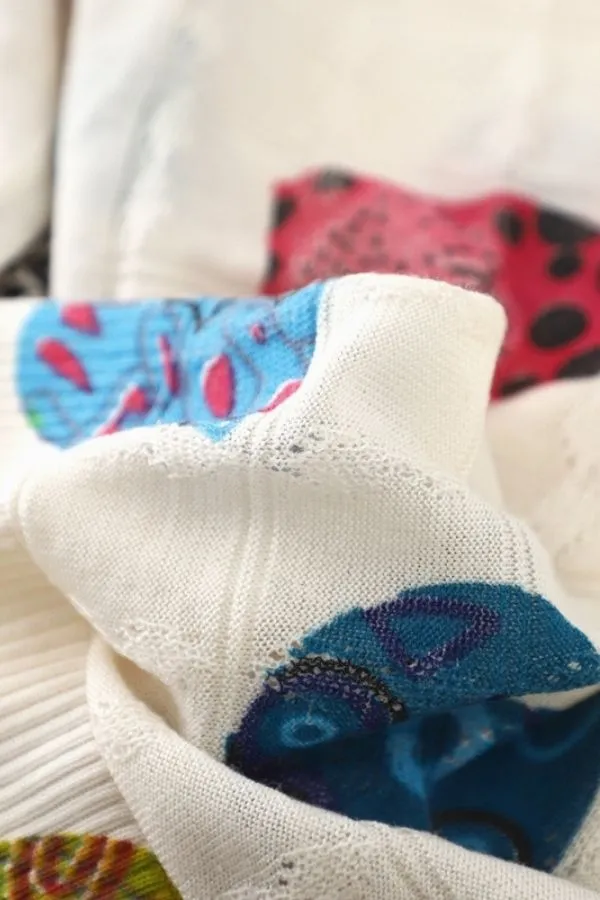 Printing Knitting Sweater