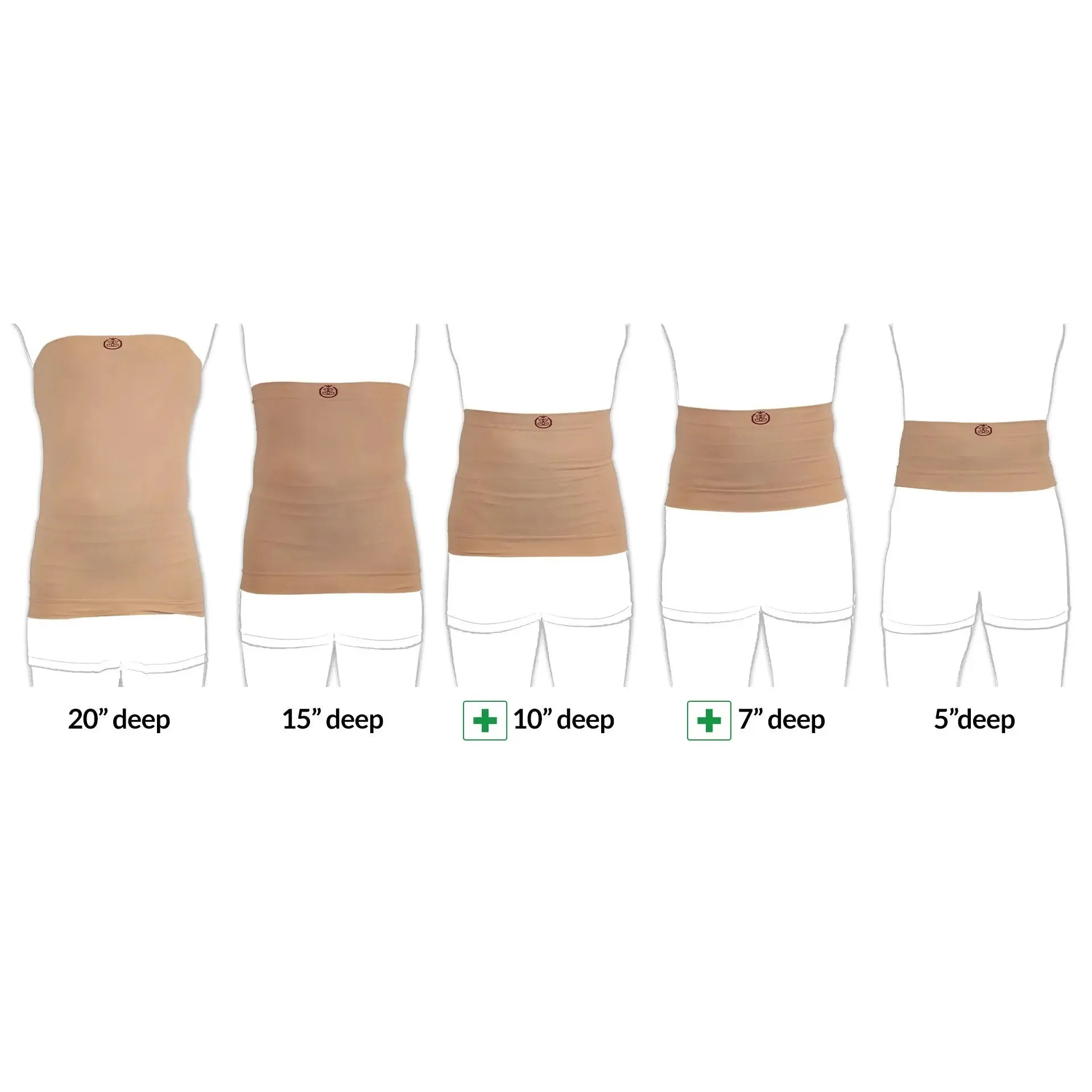 PRODUCT OF THE MONTH Light Support 15" Ostomy Waistband with Silicone Grip