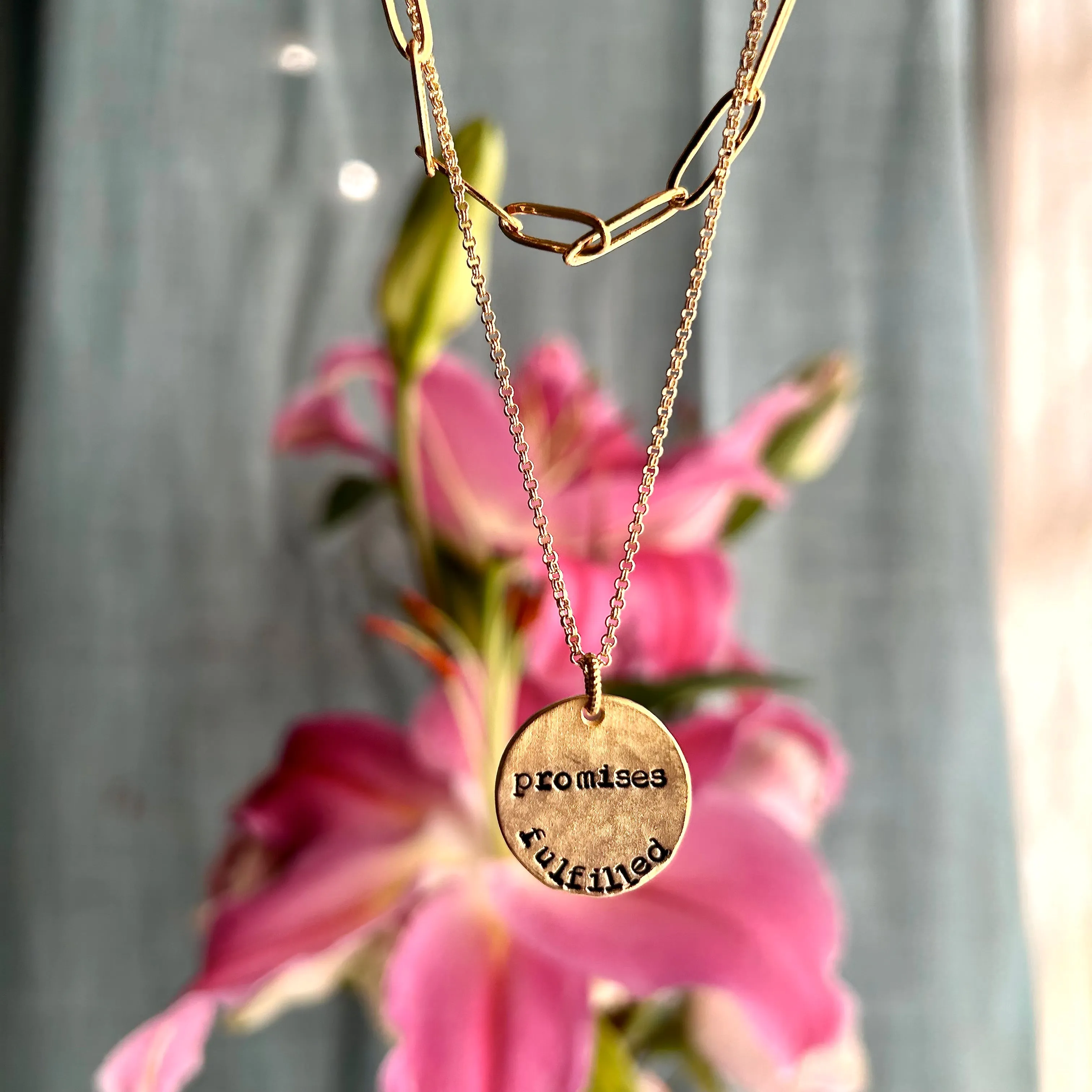 Promises Fulfilled Layered Necklace