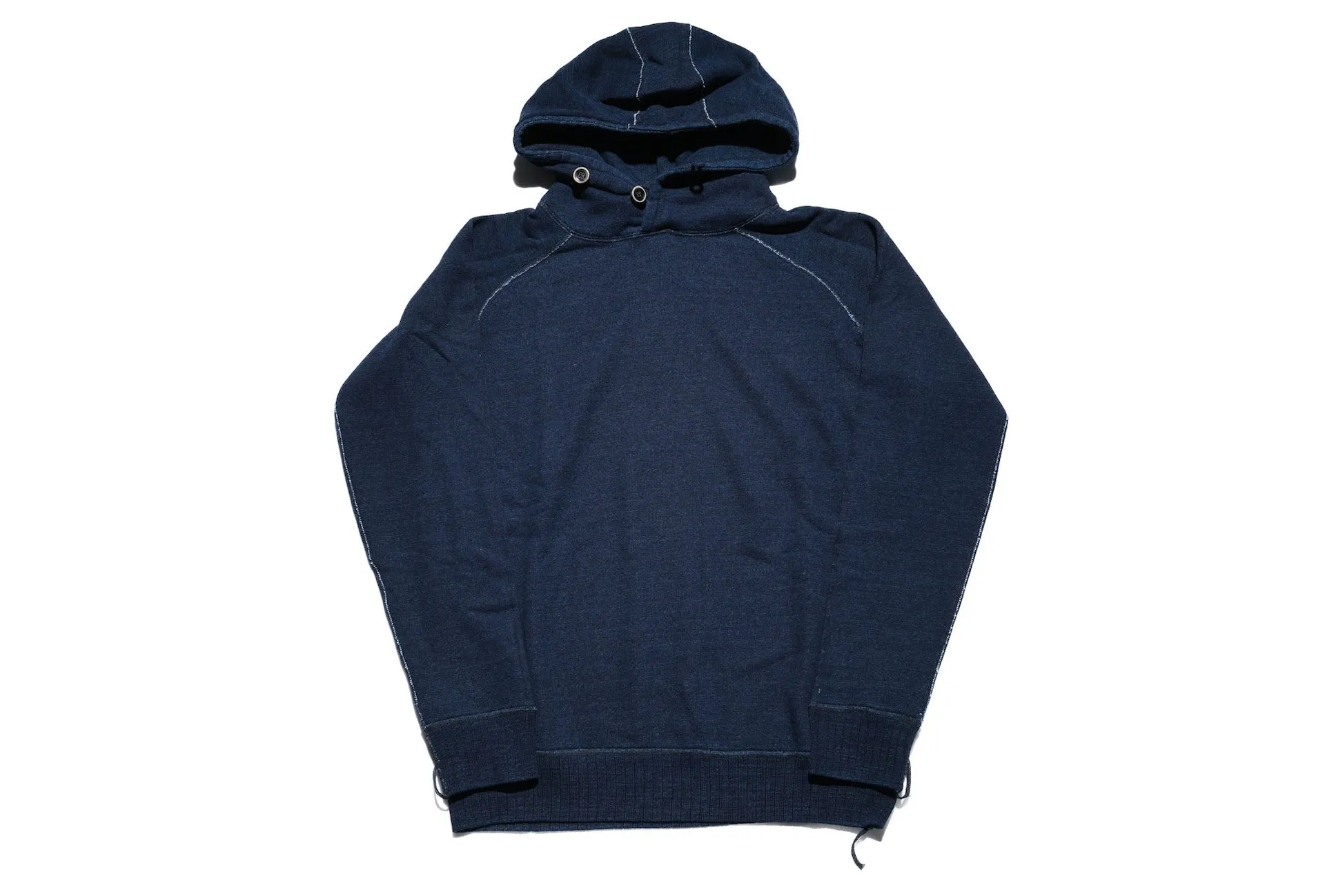 Pure Blue Japan Indigo Dyed "Classic" Raglan Pullover