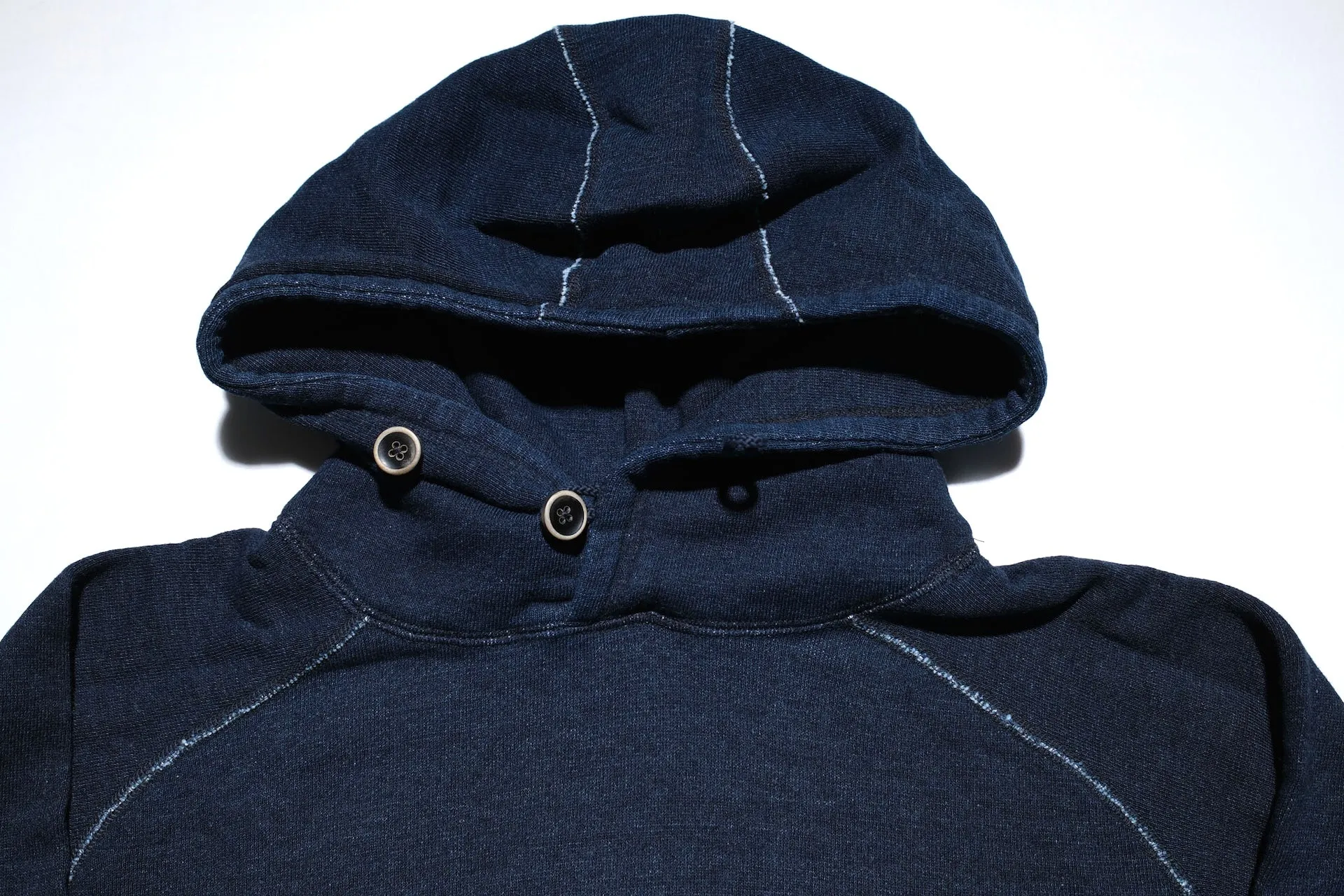 Pure Blue Japan Indigo Dyed "Classic" Raglan Pullover