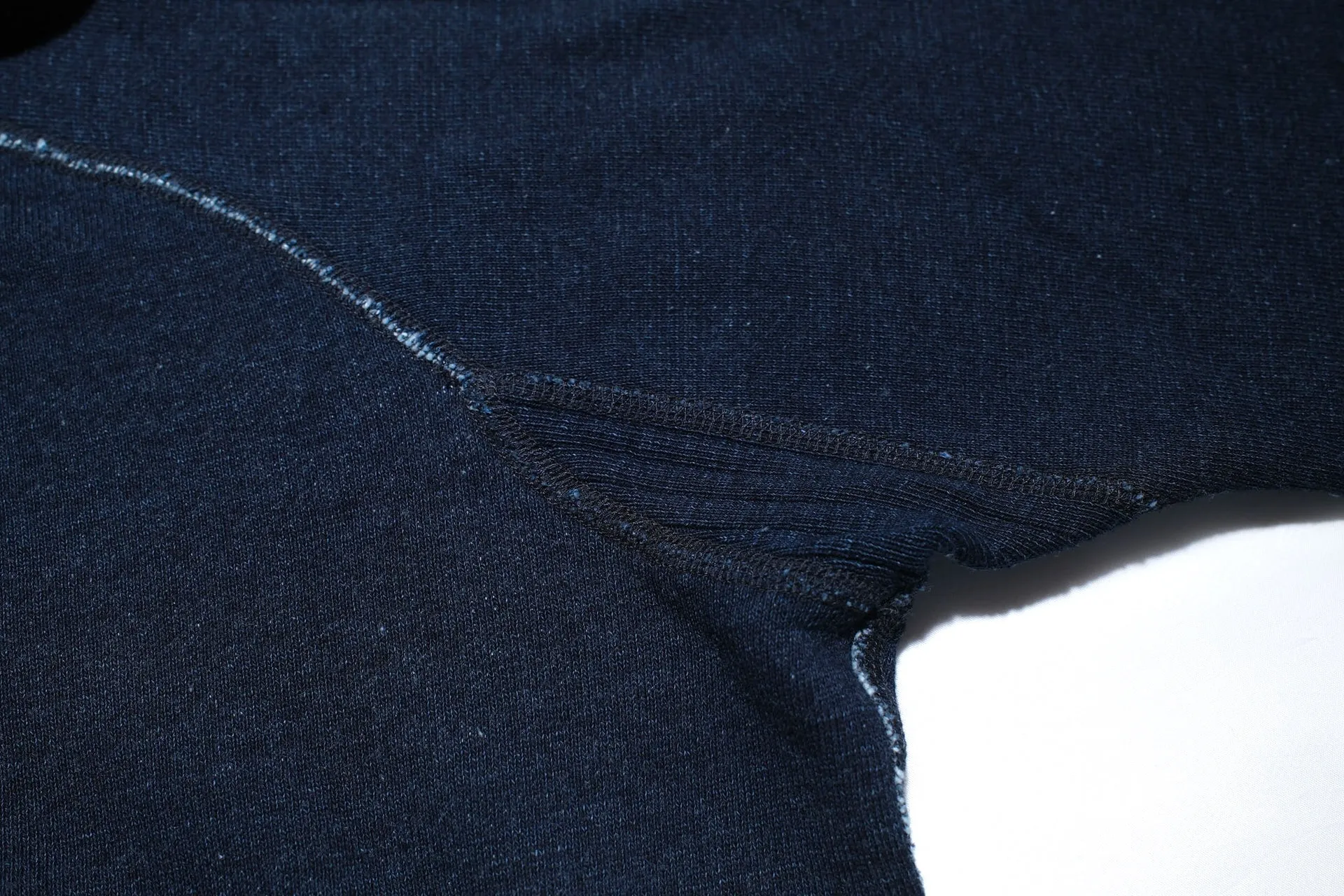 Pure Blue Japan Indigo Dyed "Classic" Raglan Pullover