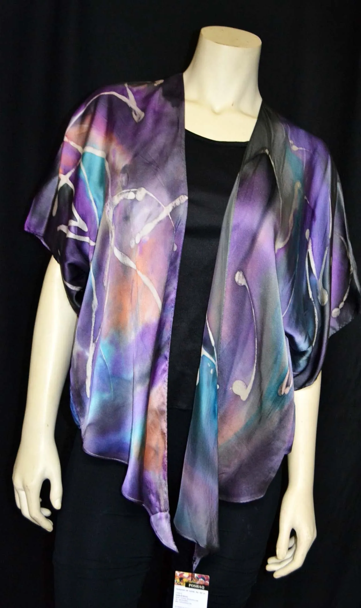Purple Kimono Jacket