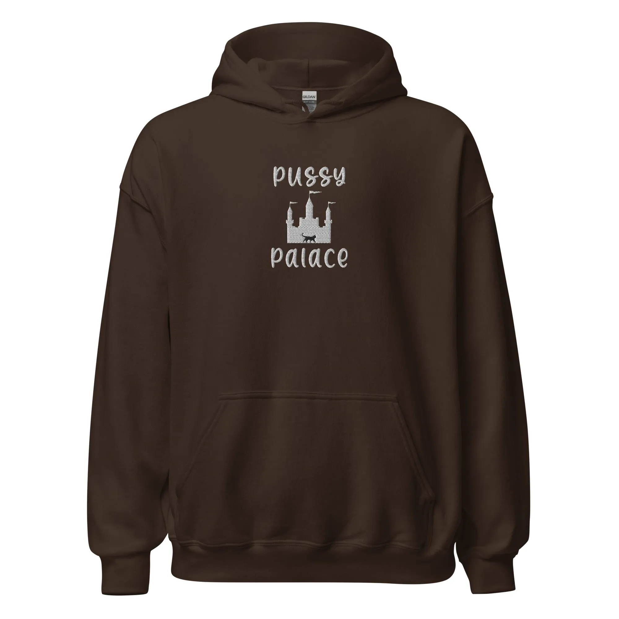 Pussy Palace Embroidered Unisex Hoodie