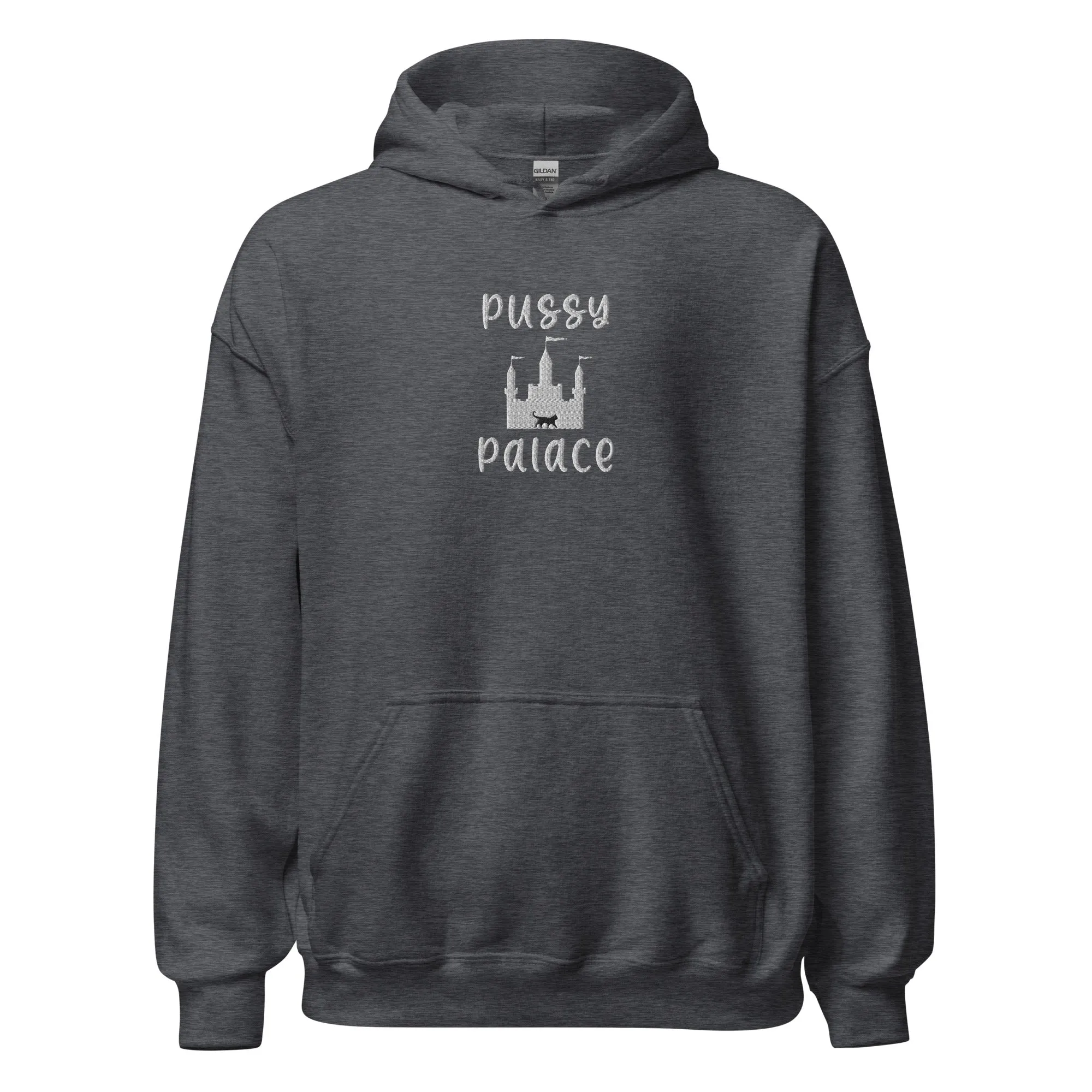 Pussy Palace Embroidered Unisex Hoodie
