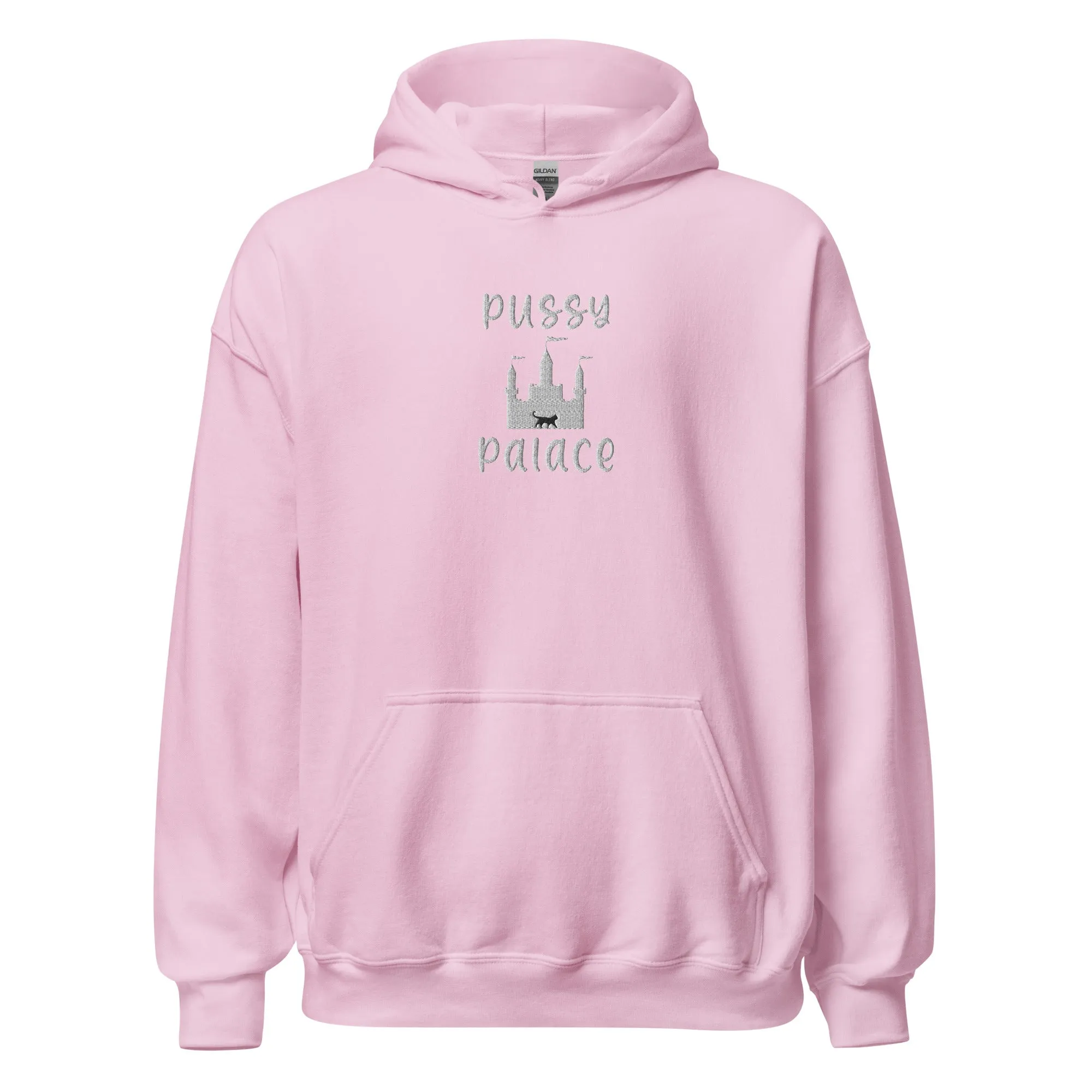 Pussy Palace Embroidered Unisex Hoodie
