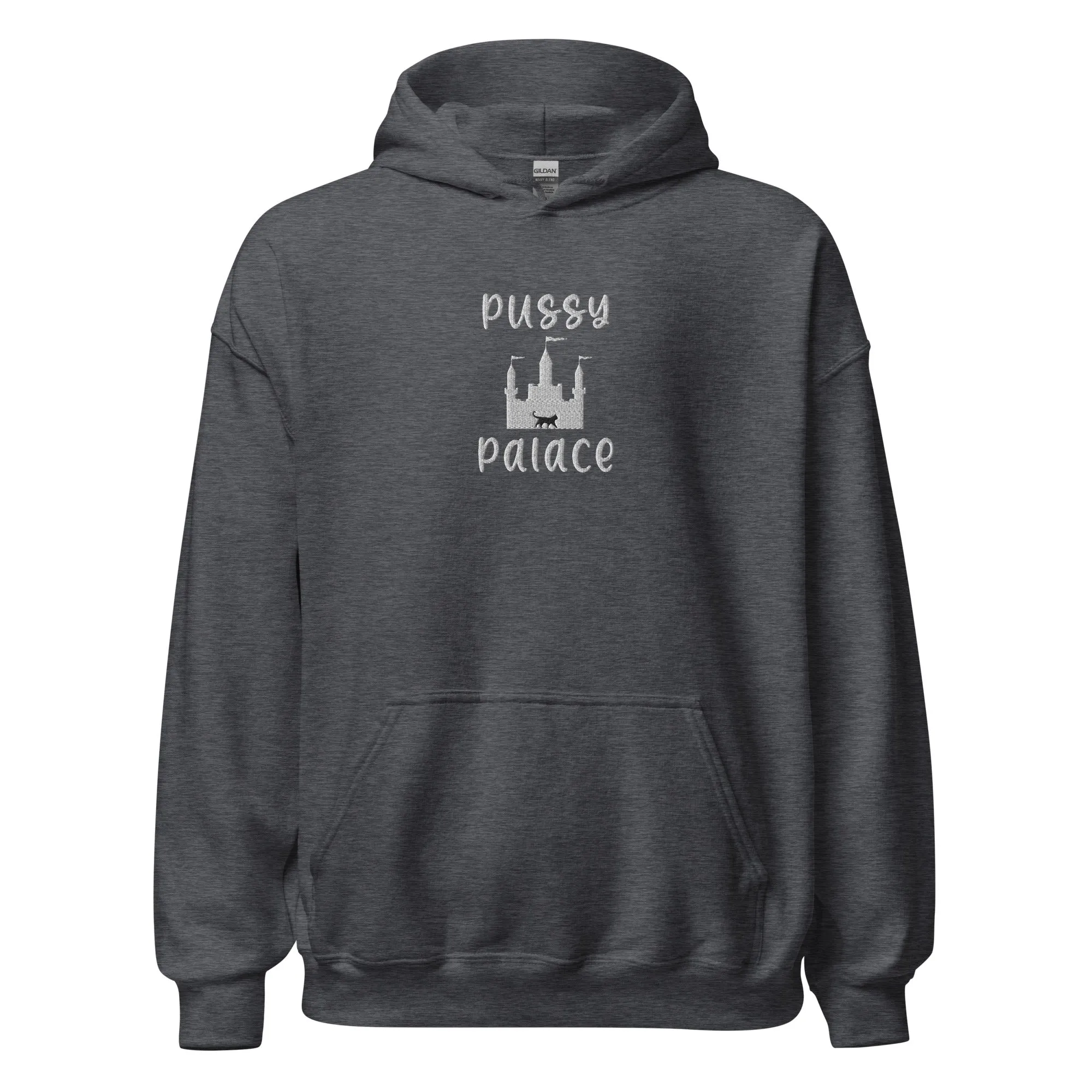 Pussy Palace Embroidered Unisex Hoodie