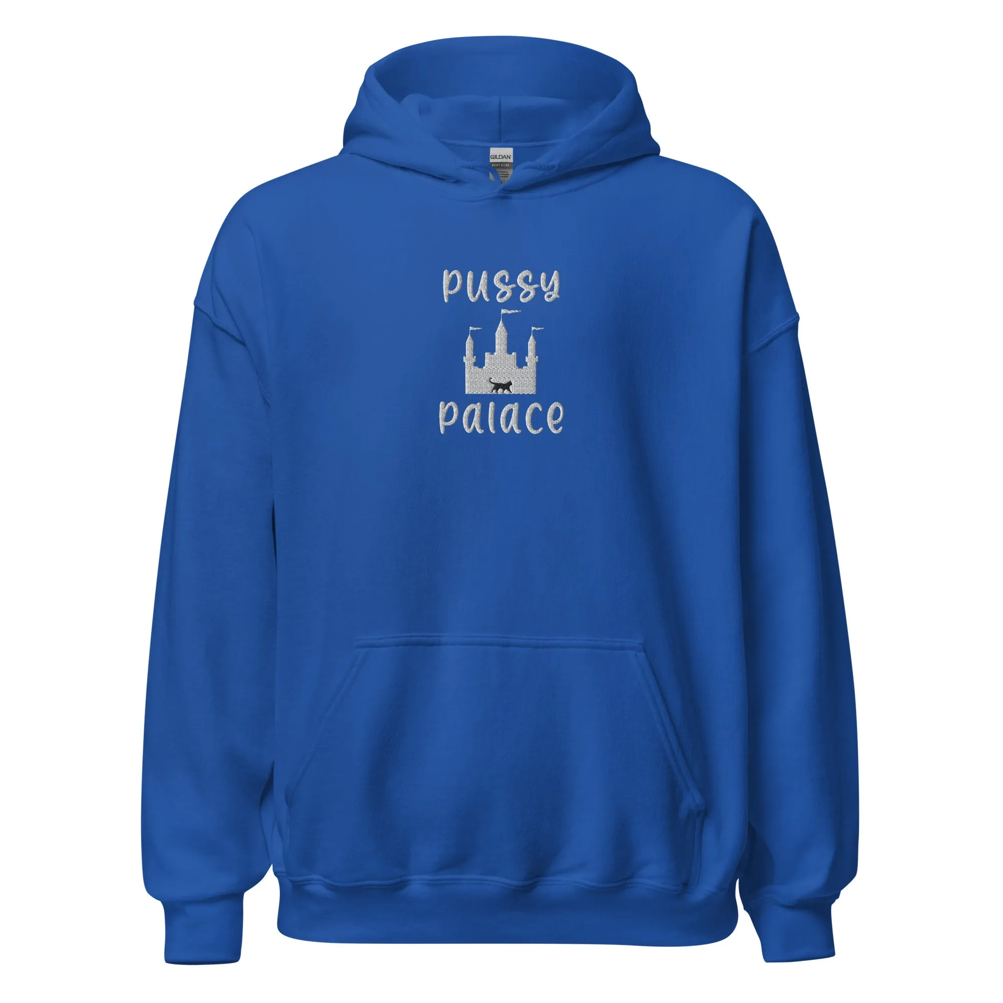 Pussy Palace Embroidered Unisex Hoodie