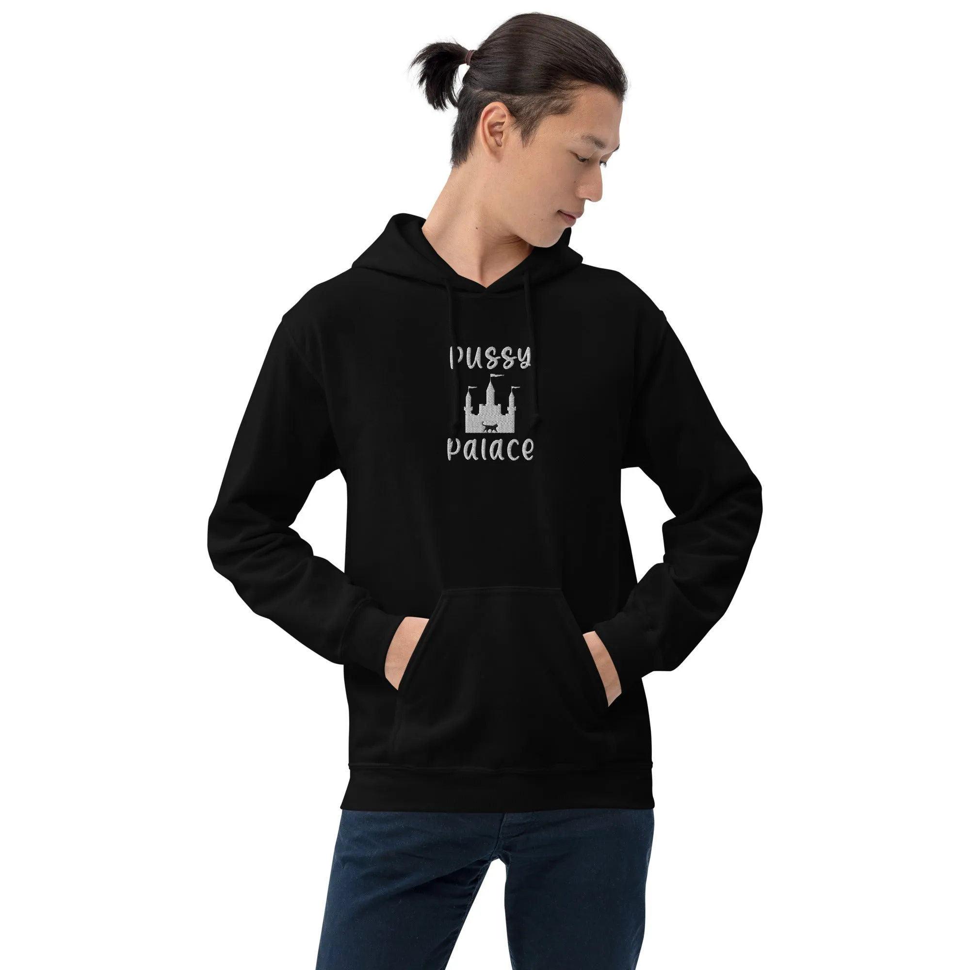 Pussy Palace Embroidered Unisex Hoodie