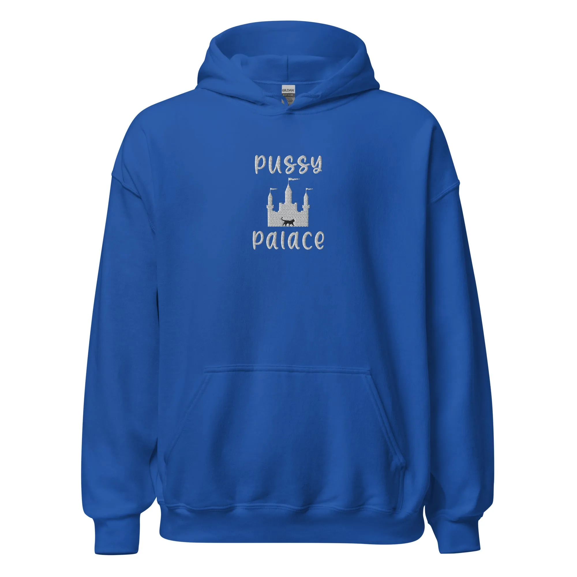 Pussy Palace Embroidered Unisex Hoodie