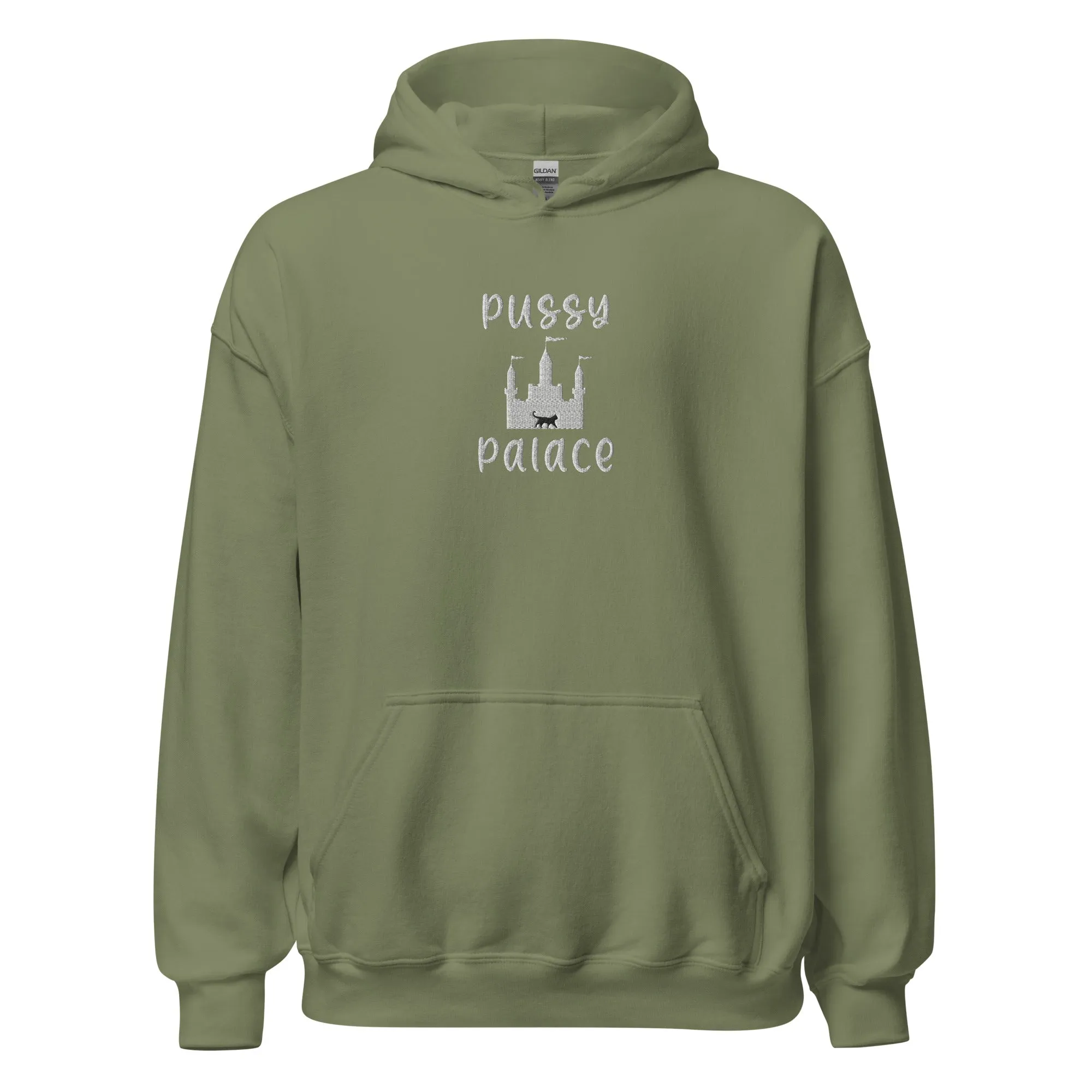 Pussy Palace Embroidered Unisex Hoodie