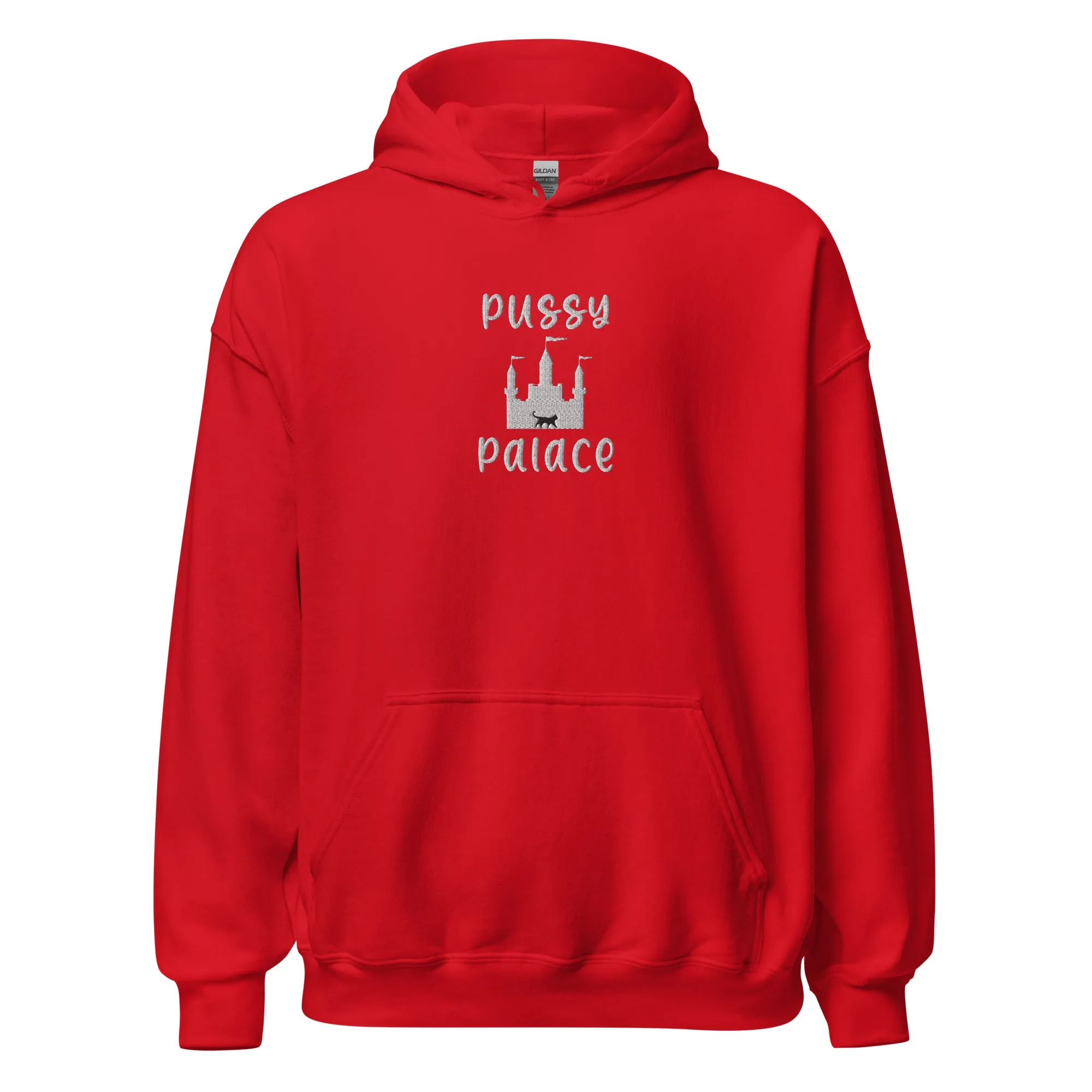 Pussy Palace Embroidered Unisex Hoodie