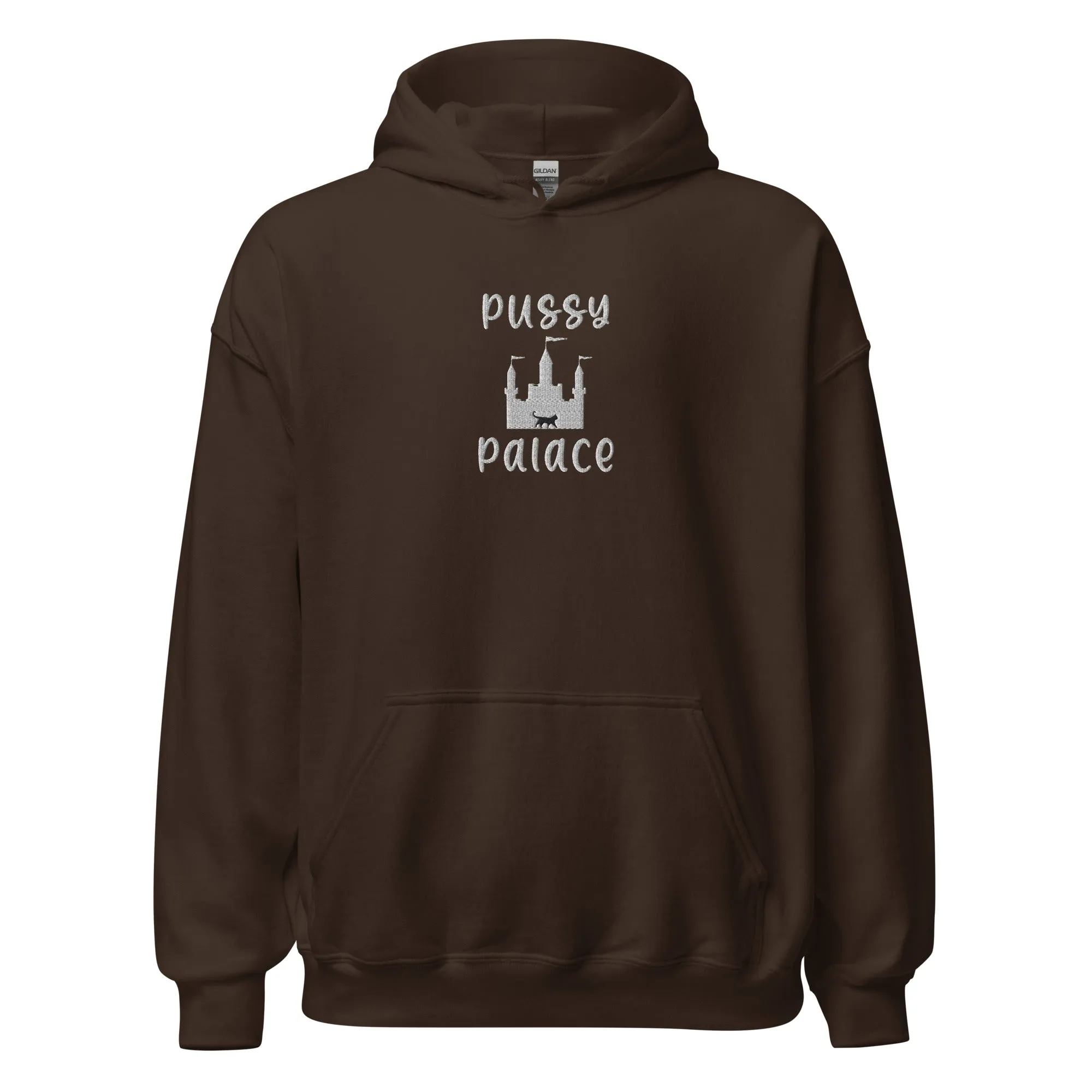 Pussy Palace Embroidered Unisex Hoodie