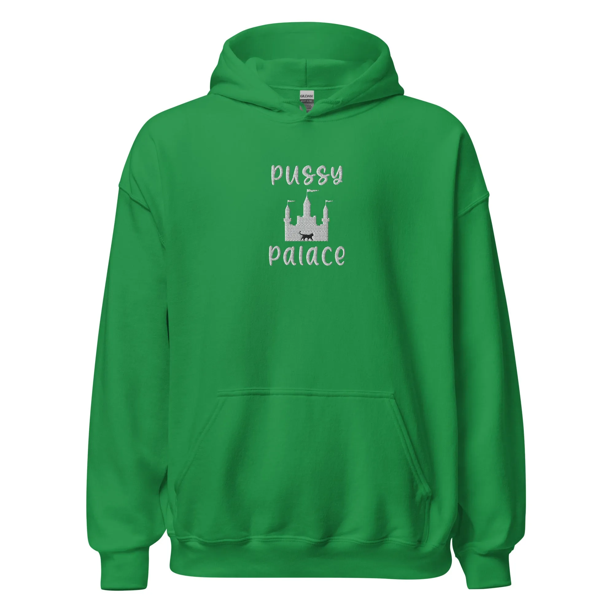 Pussy Palace Embroidered Unisex Hoodie