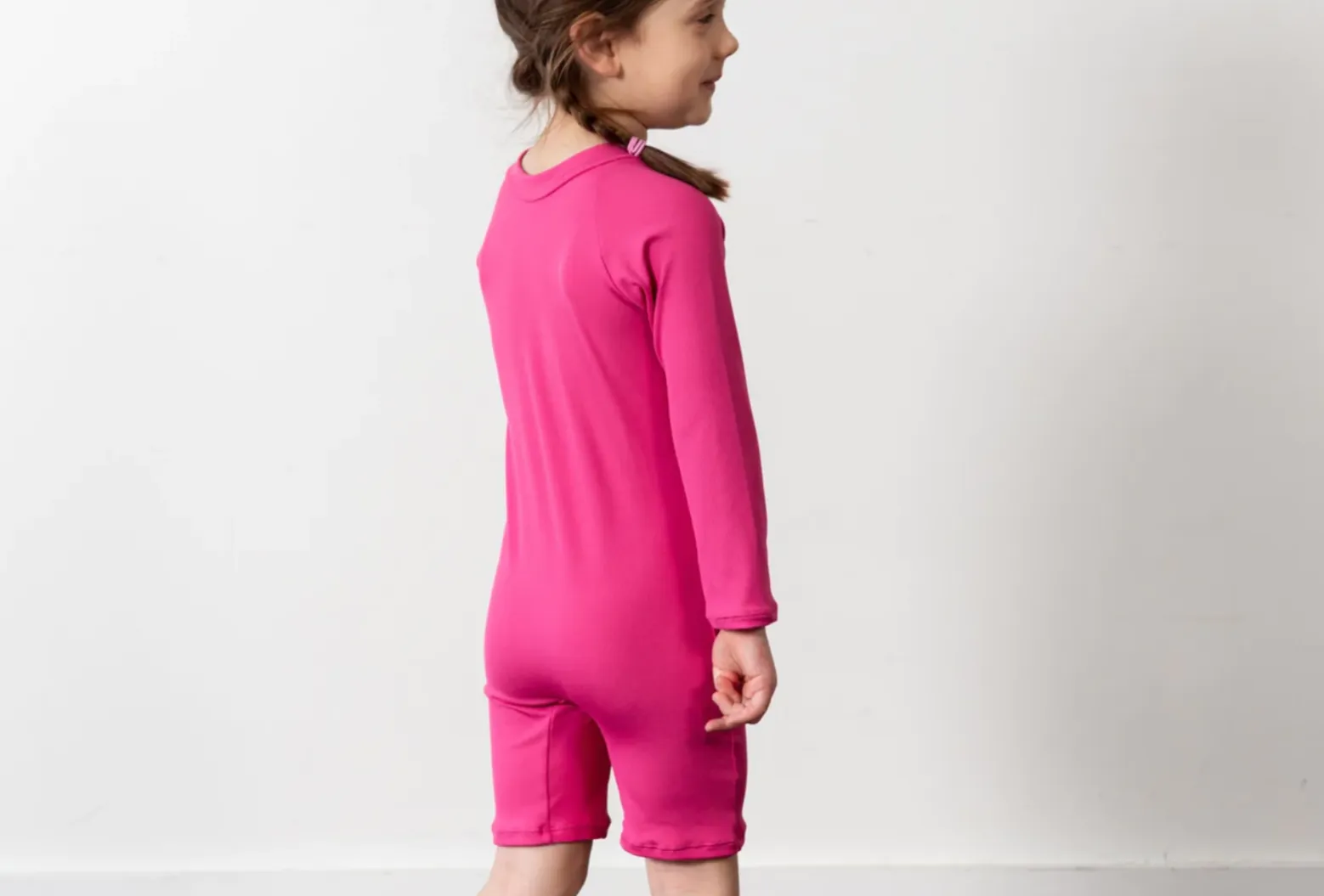 "Brights" Hot Pink Sunsuit