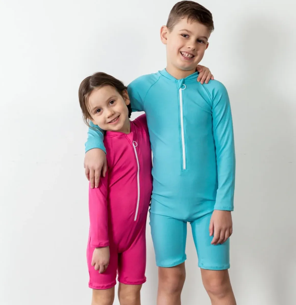 "Brights" Hot Pink Sunsuit