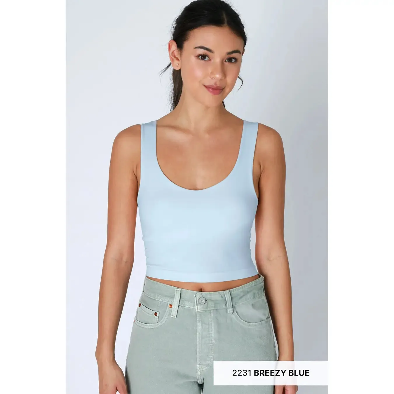 Racerback Crop Top