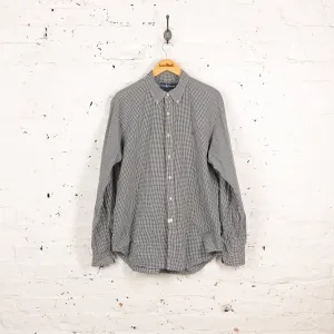 Ralph Lauren Gingham Check Classic Fit Shirt - Black - XL