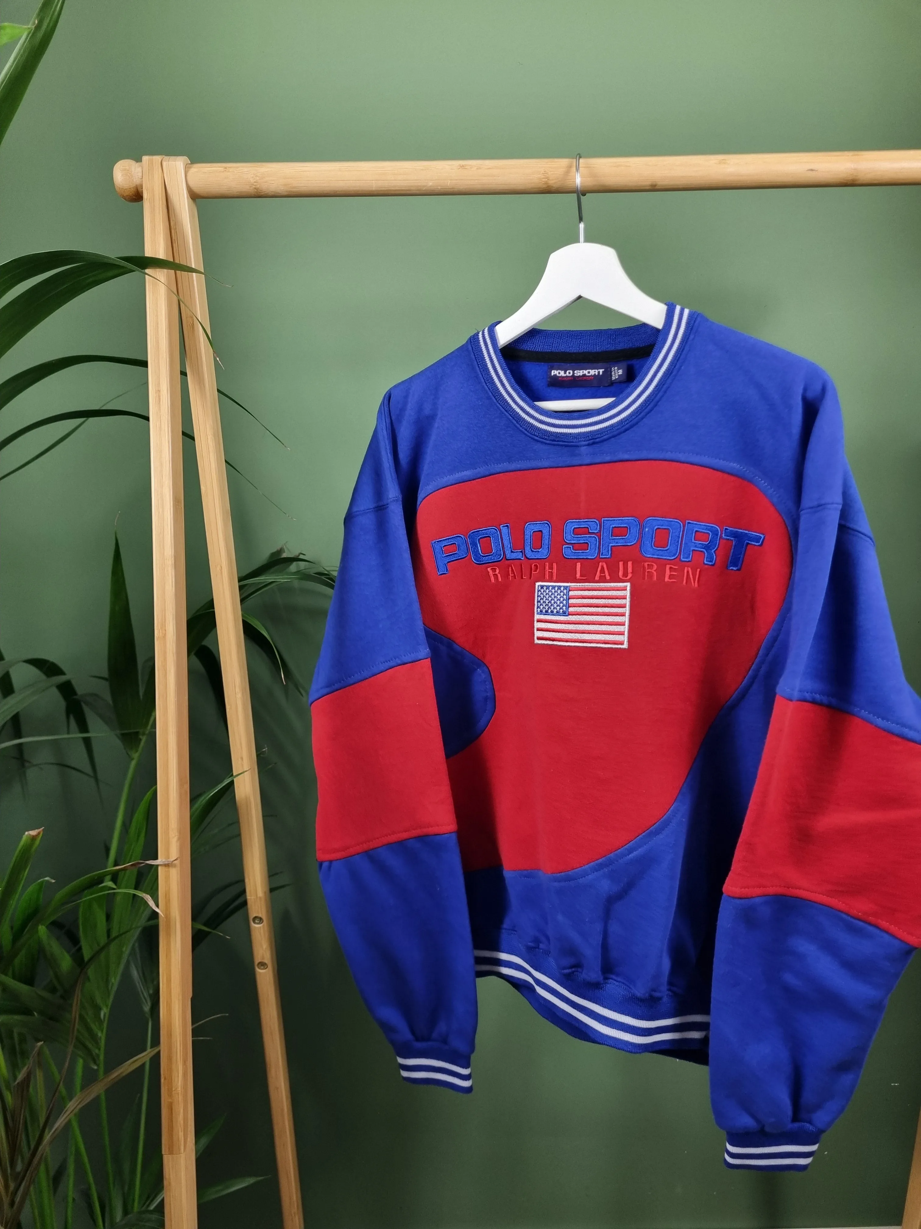 Ralph Lauren sports rework sweater maat M