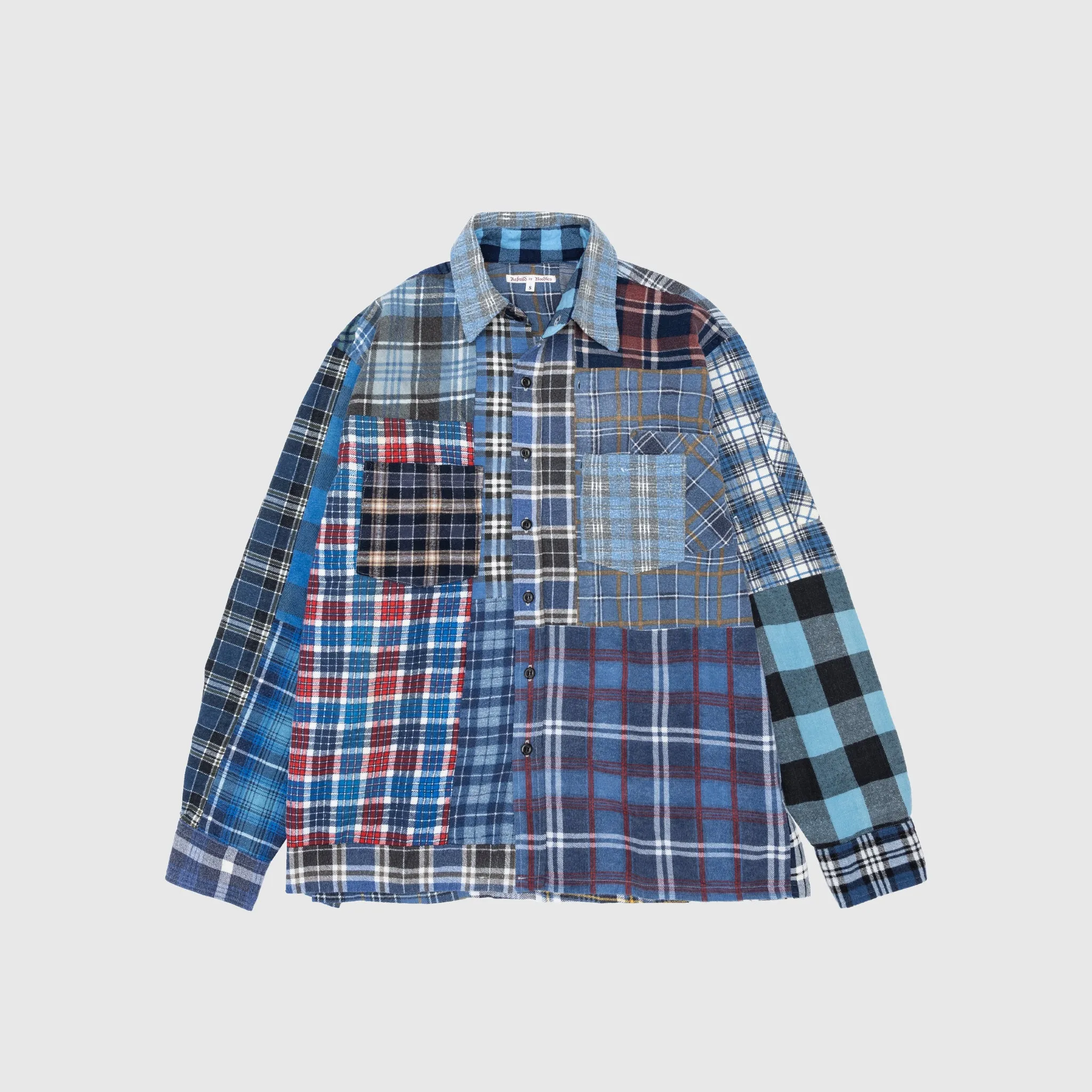 REBUILD BY NEEDLES FLANNEL SHIRT