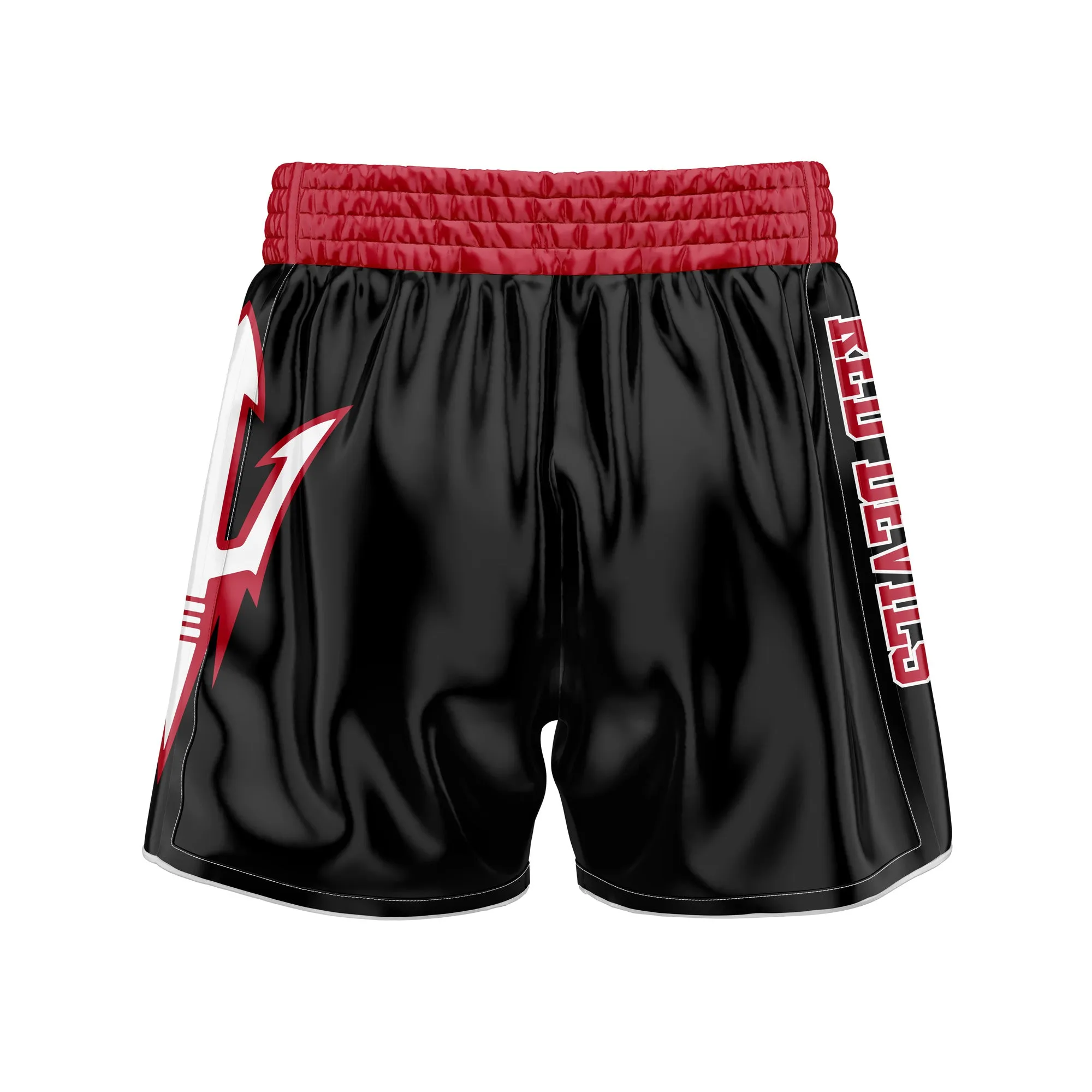 Red Devils Fight Shorts Black