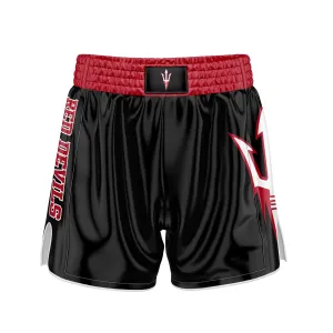 Red Devils Fight Shorts Black