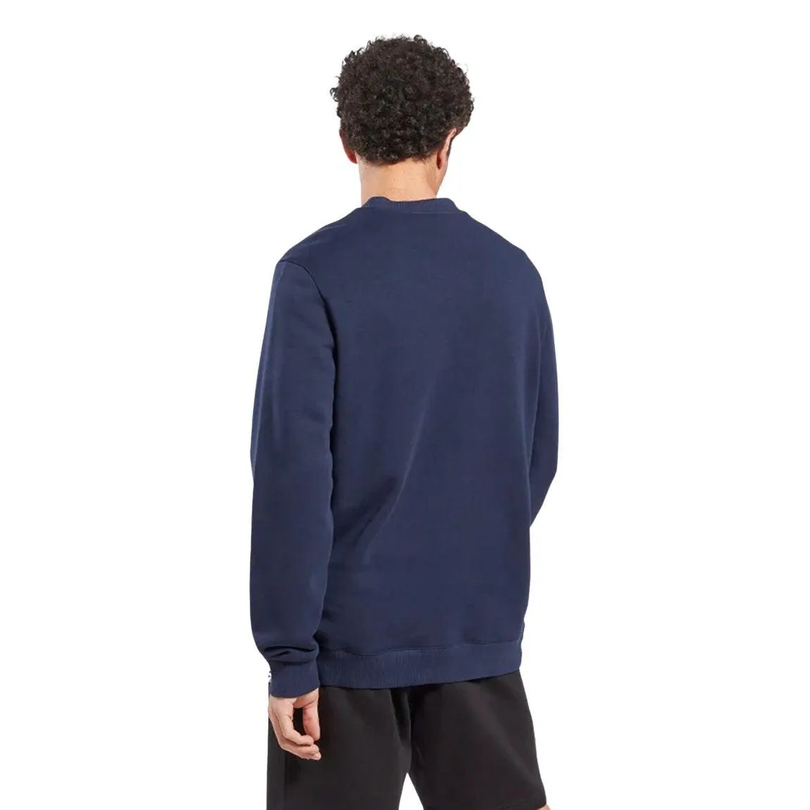 Reebok Identity Fleece Stacked Logo Crew Sweatshirt - Men