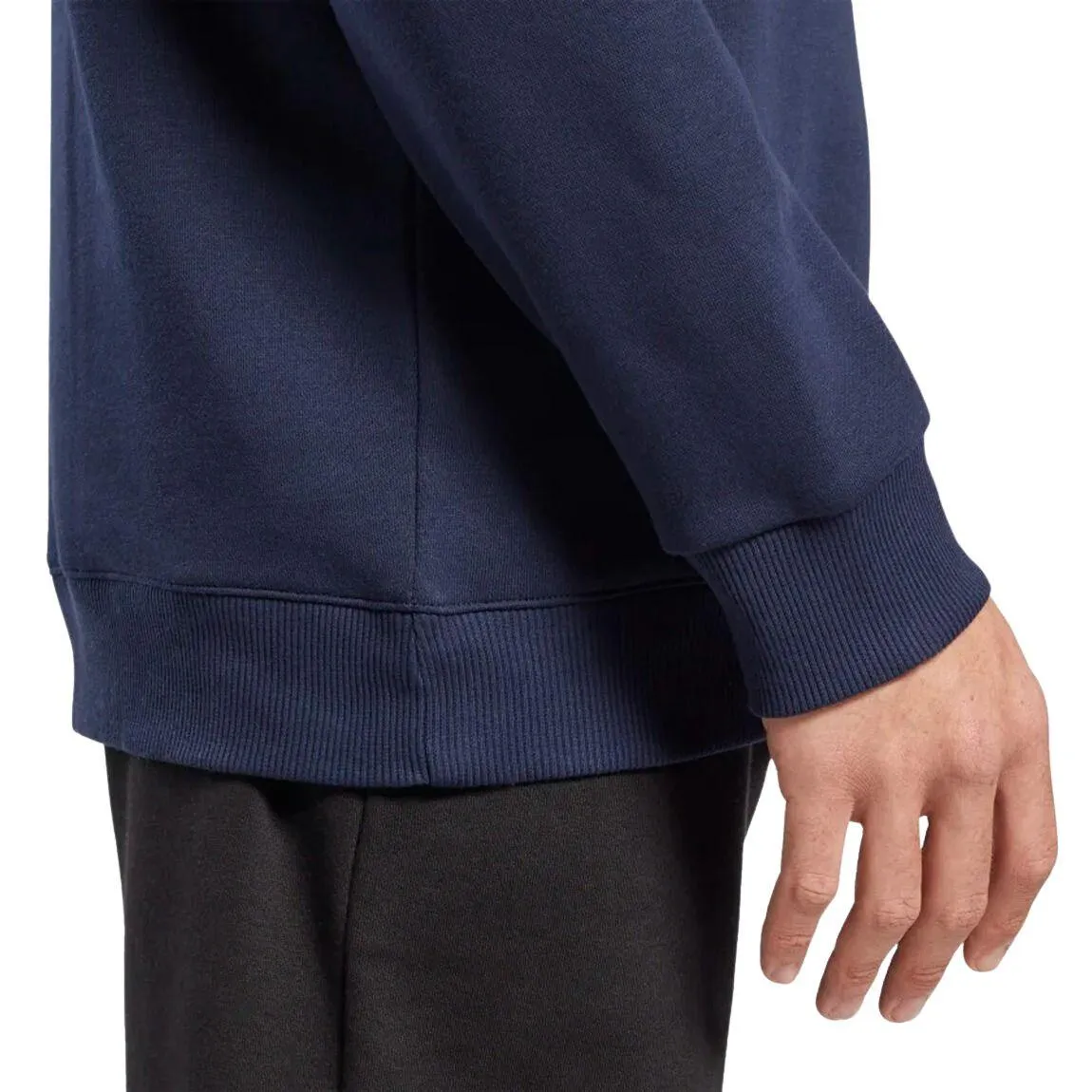 Reebok Identity Fleece Stacked Logo Crew Sweatshirt - Men