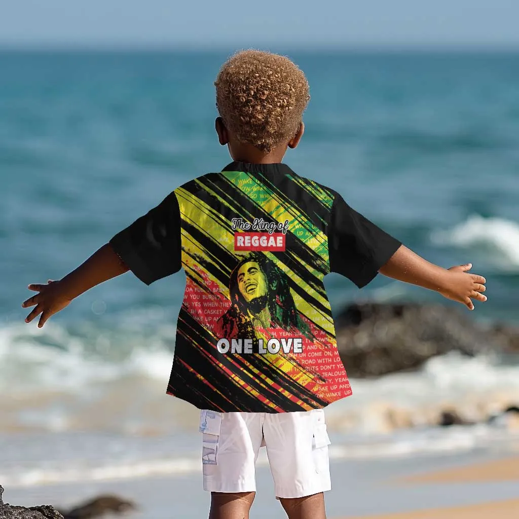 Reggae Legend Kid Hawaiian Shirt Love The Life You Live Live The Life You Love LT05