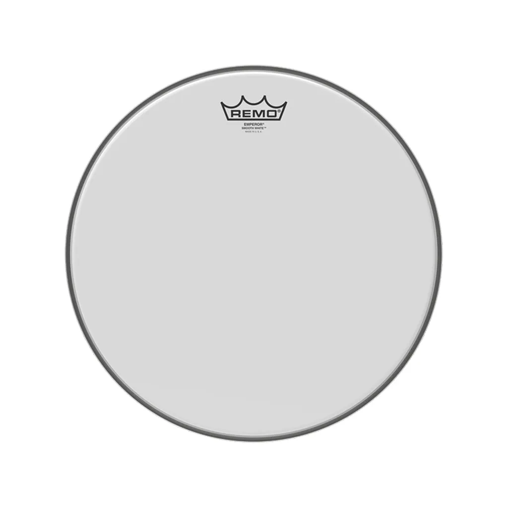Remo 15" Emperor Coated Smooth White