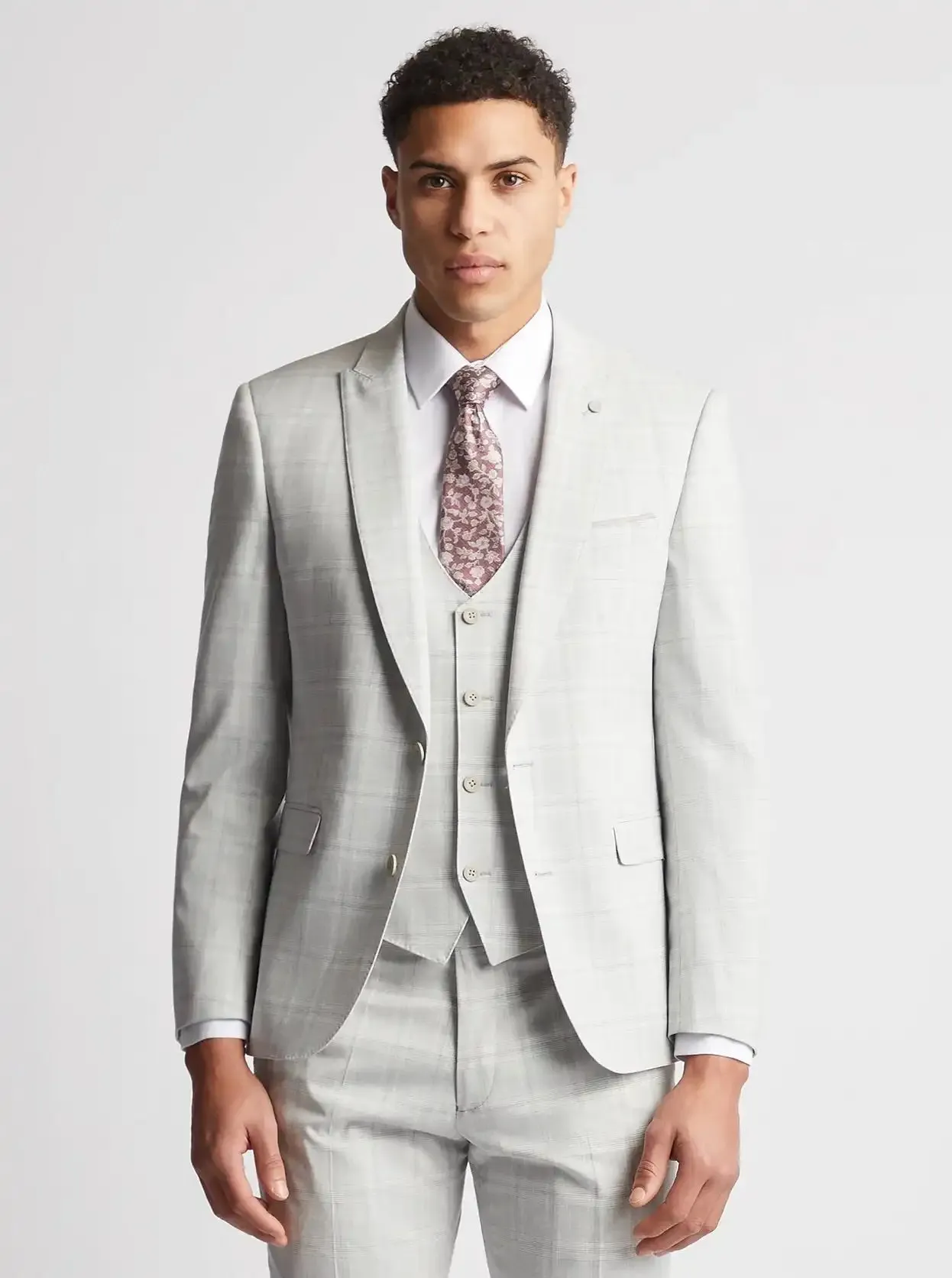 Remus Uomo Suit 12262/02 Pablo Mix & Match Light Grey