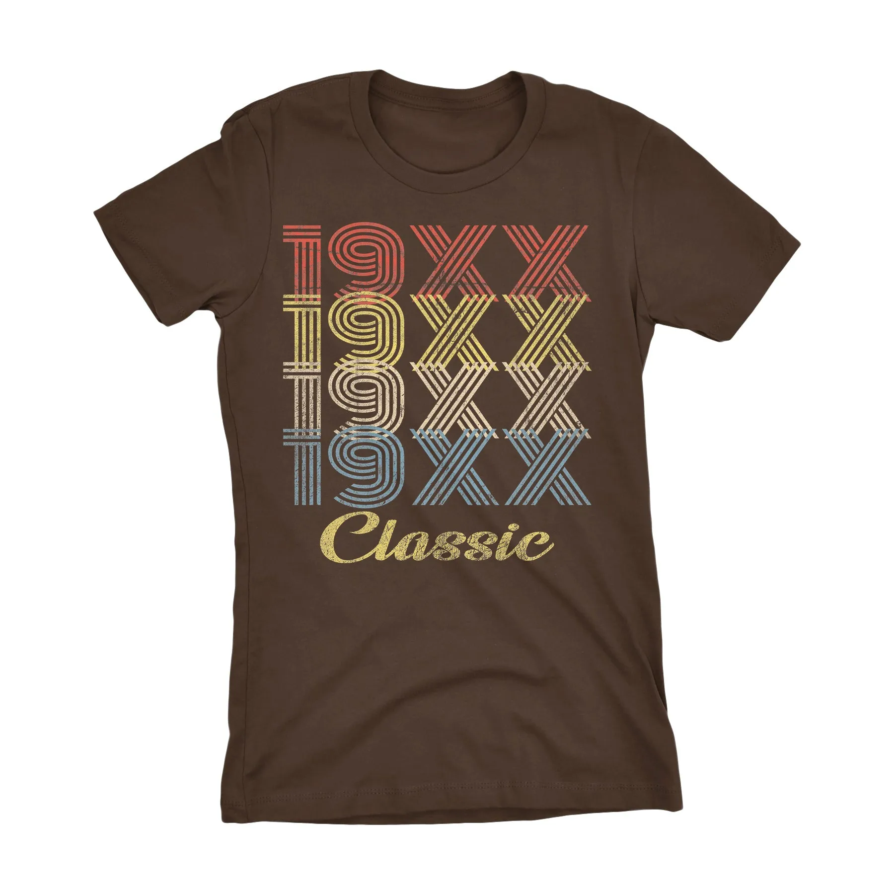 Retro Birthday - Classic 19XX - 003 - Womens