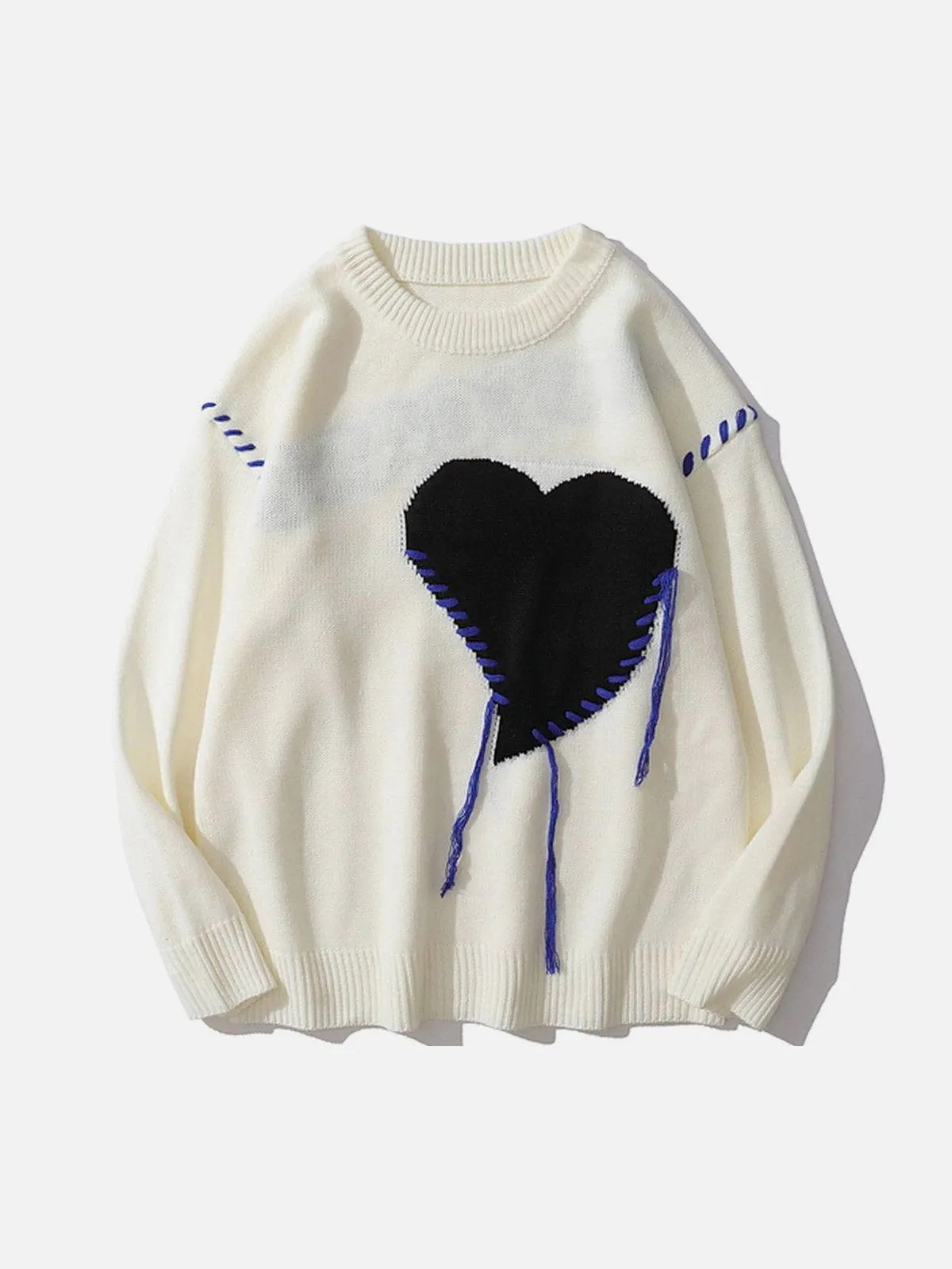 Rimiro - Love Embroidered Sweater
