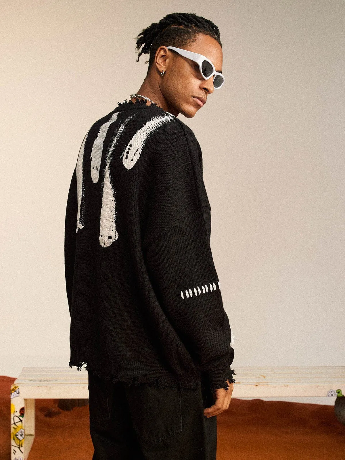 Rimiro - Out Of Body Knit Sweater