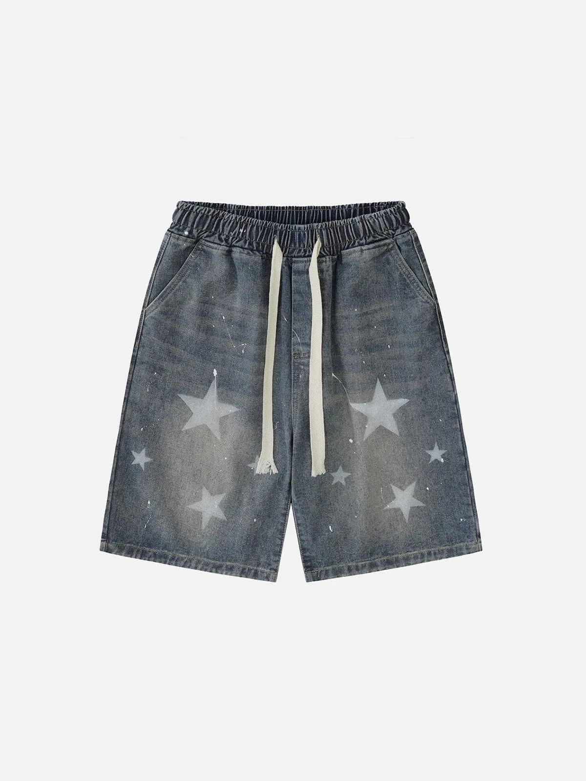 Rimiro - Splash Ink Star Jorts