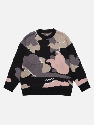 Rimiro - Splicing Abstraction Graphic Sweater