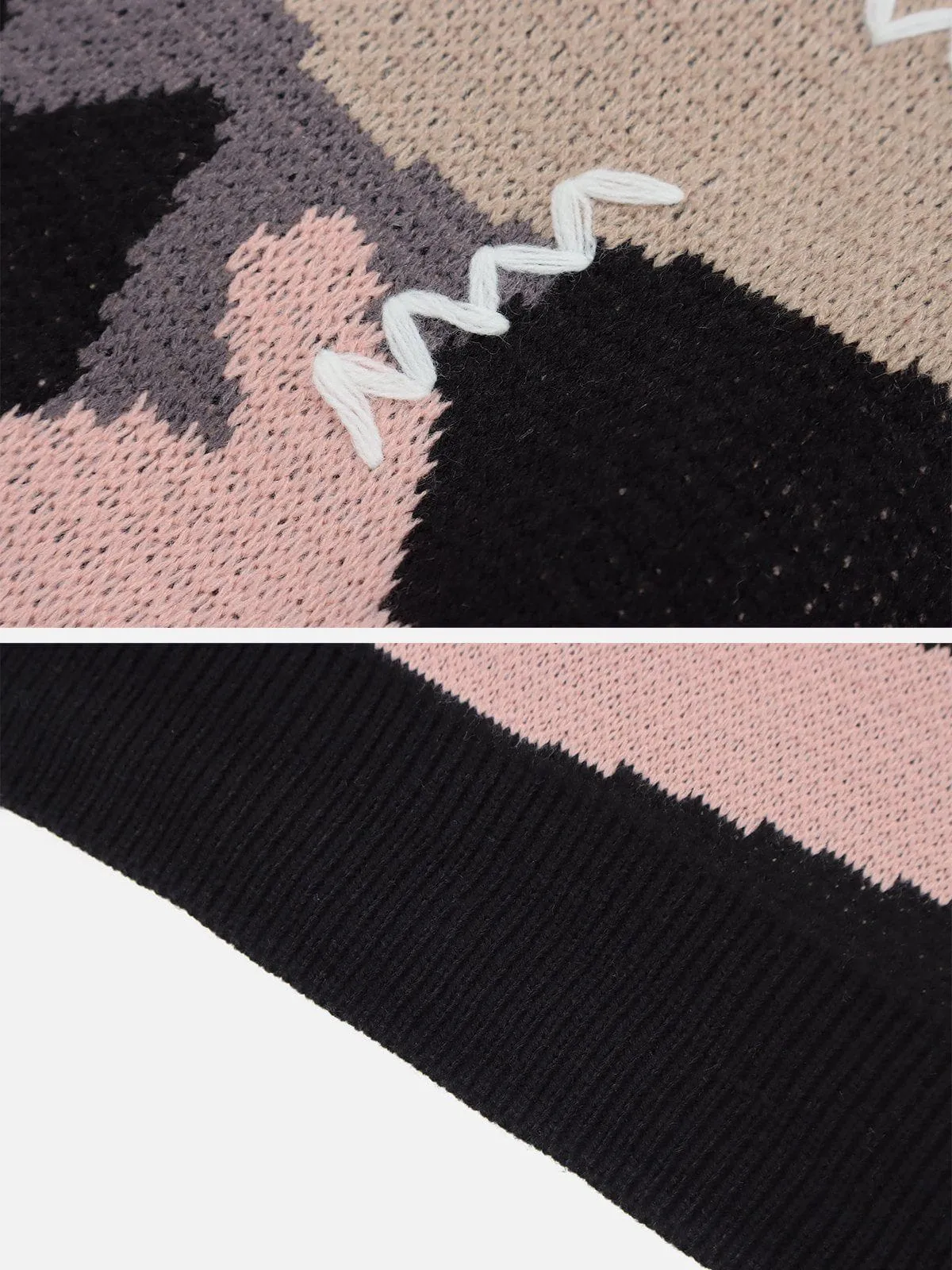 Rimiro - Splicing Abstraction Graphic Sweater