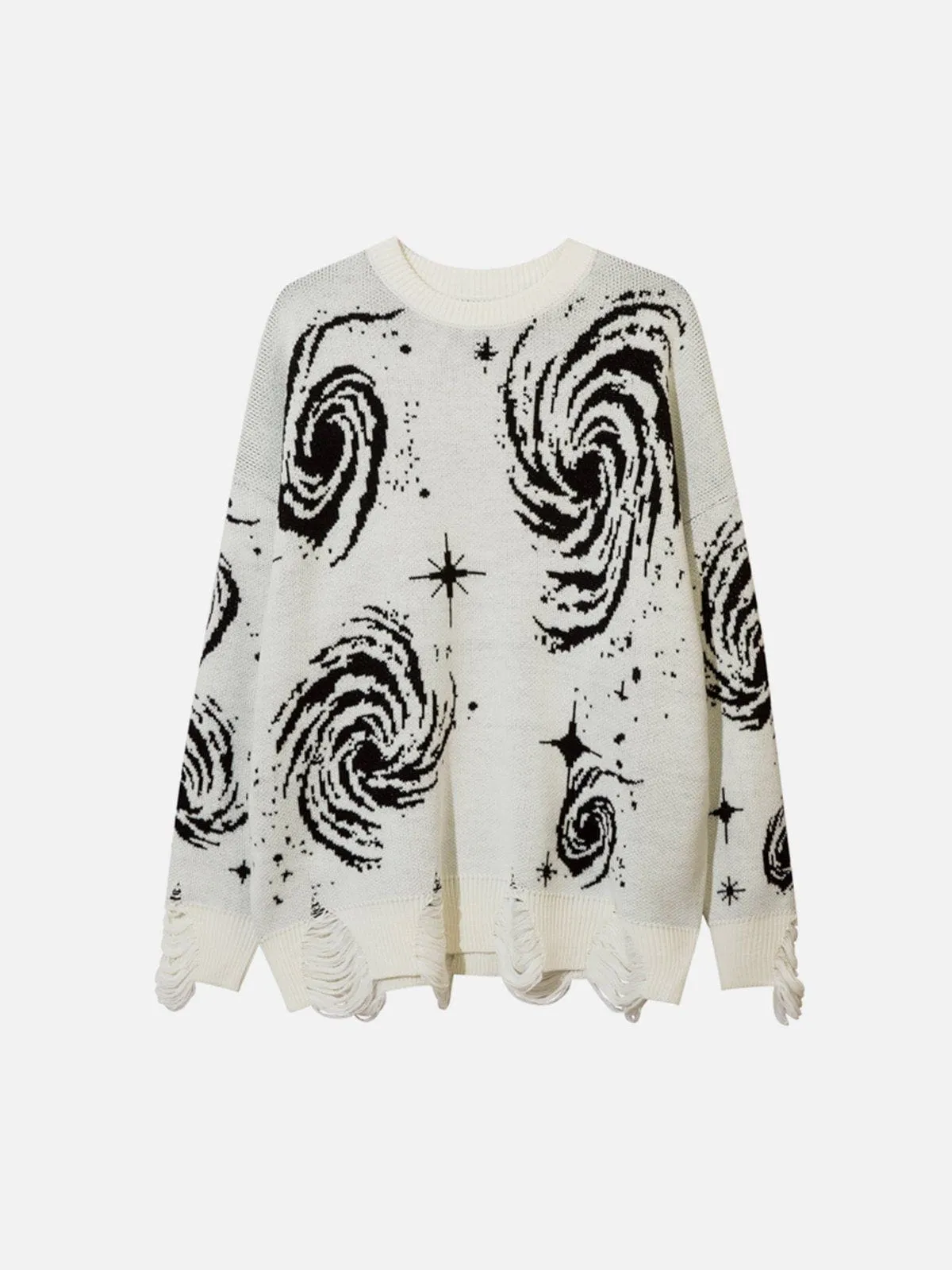 Rimiro - Starry Night Jacquard Knit Sweater