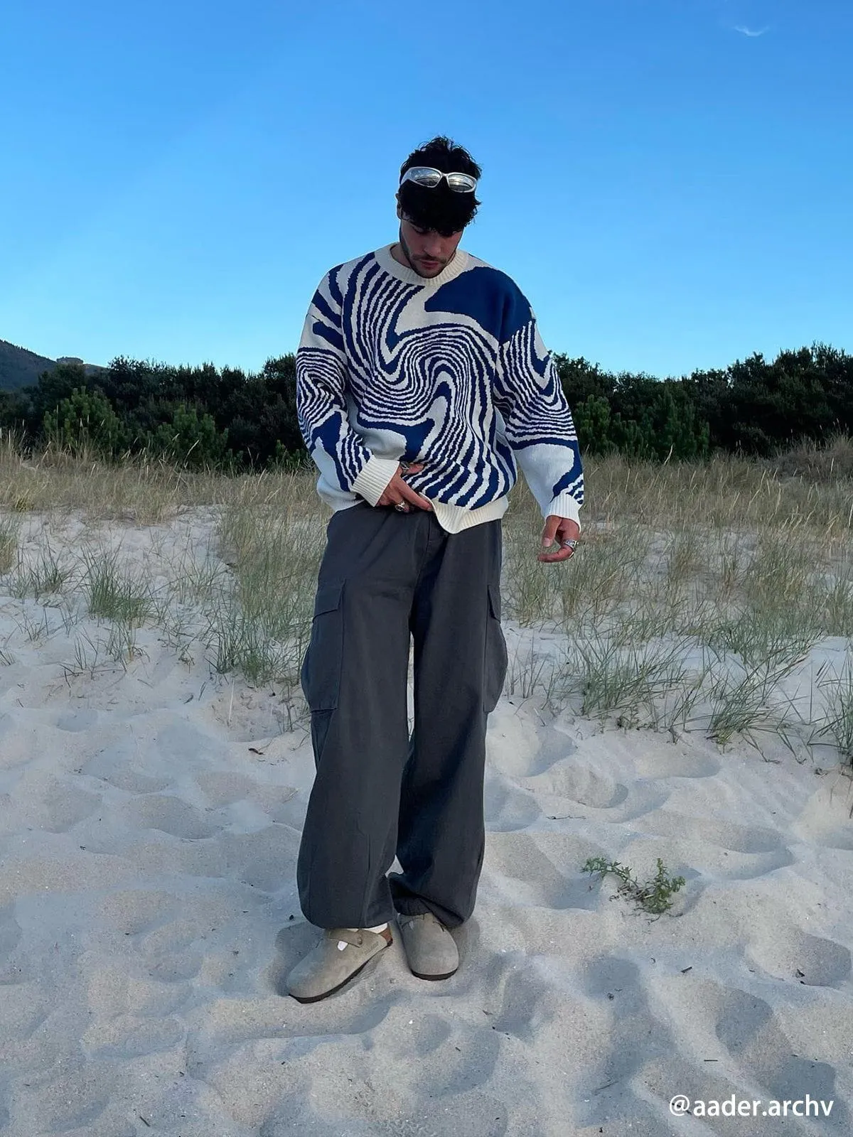 Rimiro - Whirlpool Knit Sweater
