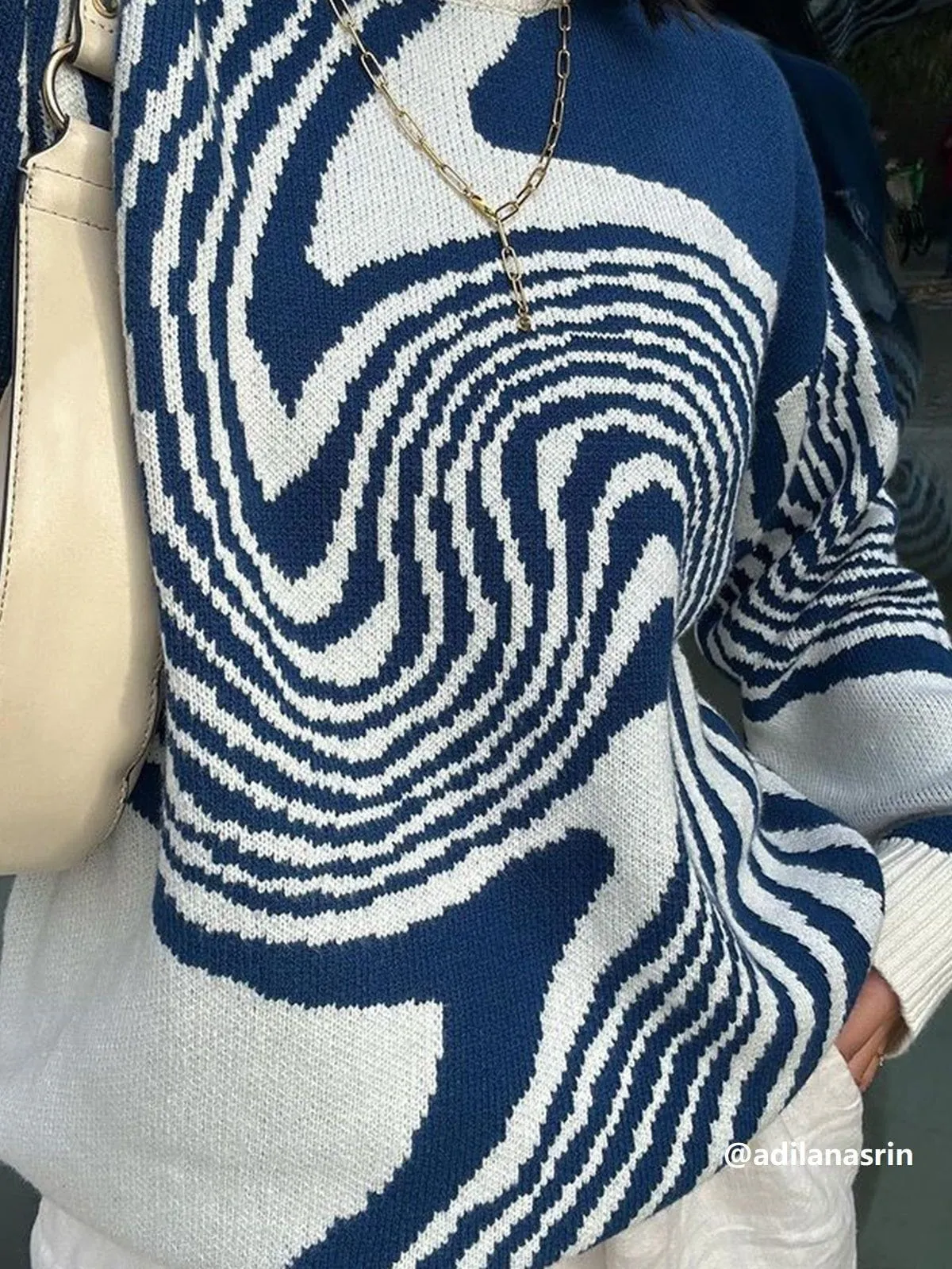 Rimiro - Whirlpool Knit Sweater