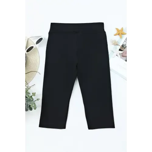 Romantic High Waist Swim Shorts