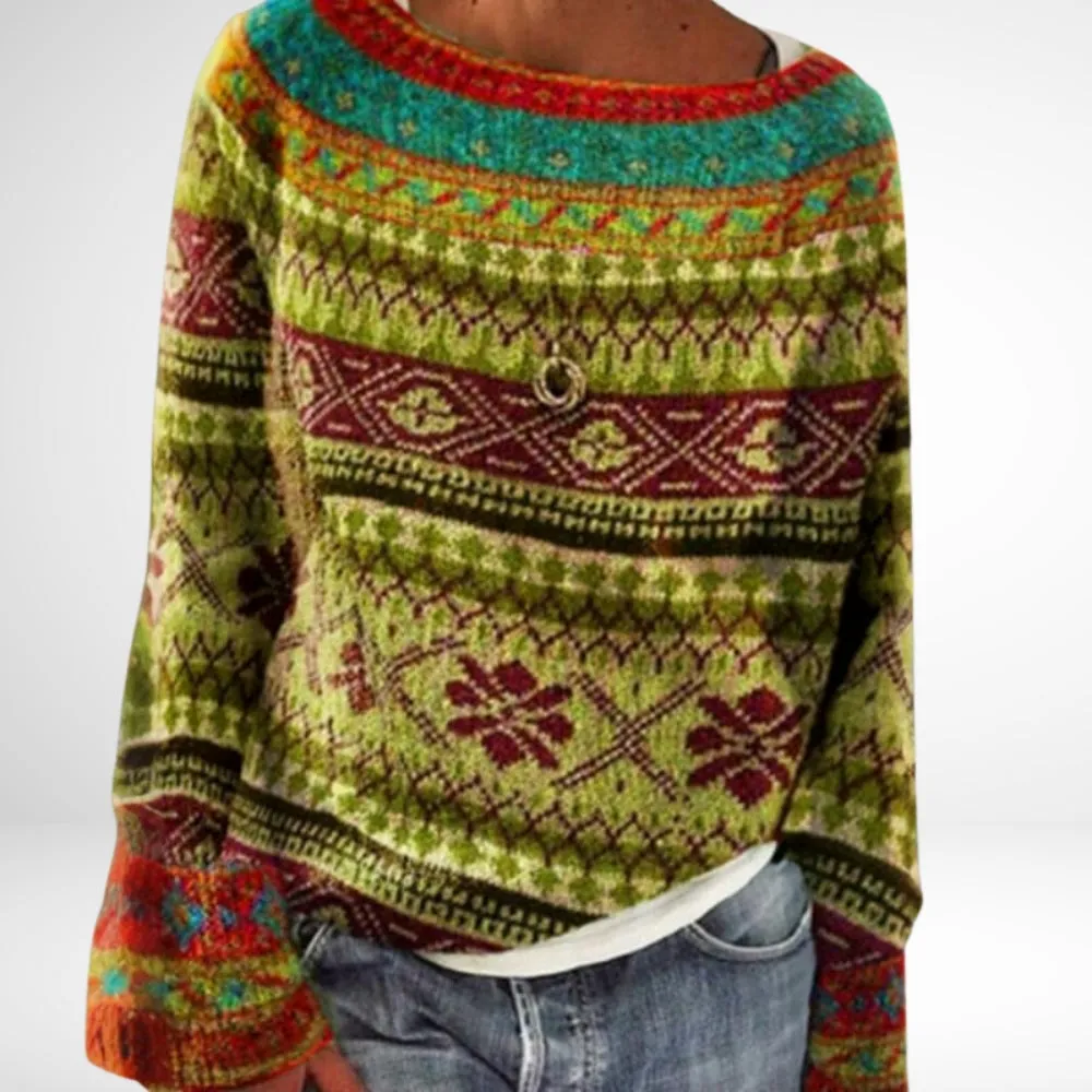 Romy™ | Retro Autumn Sweater