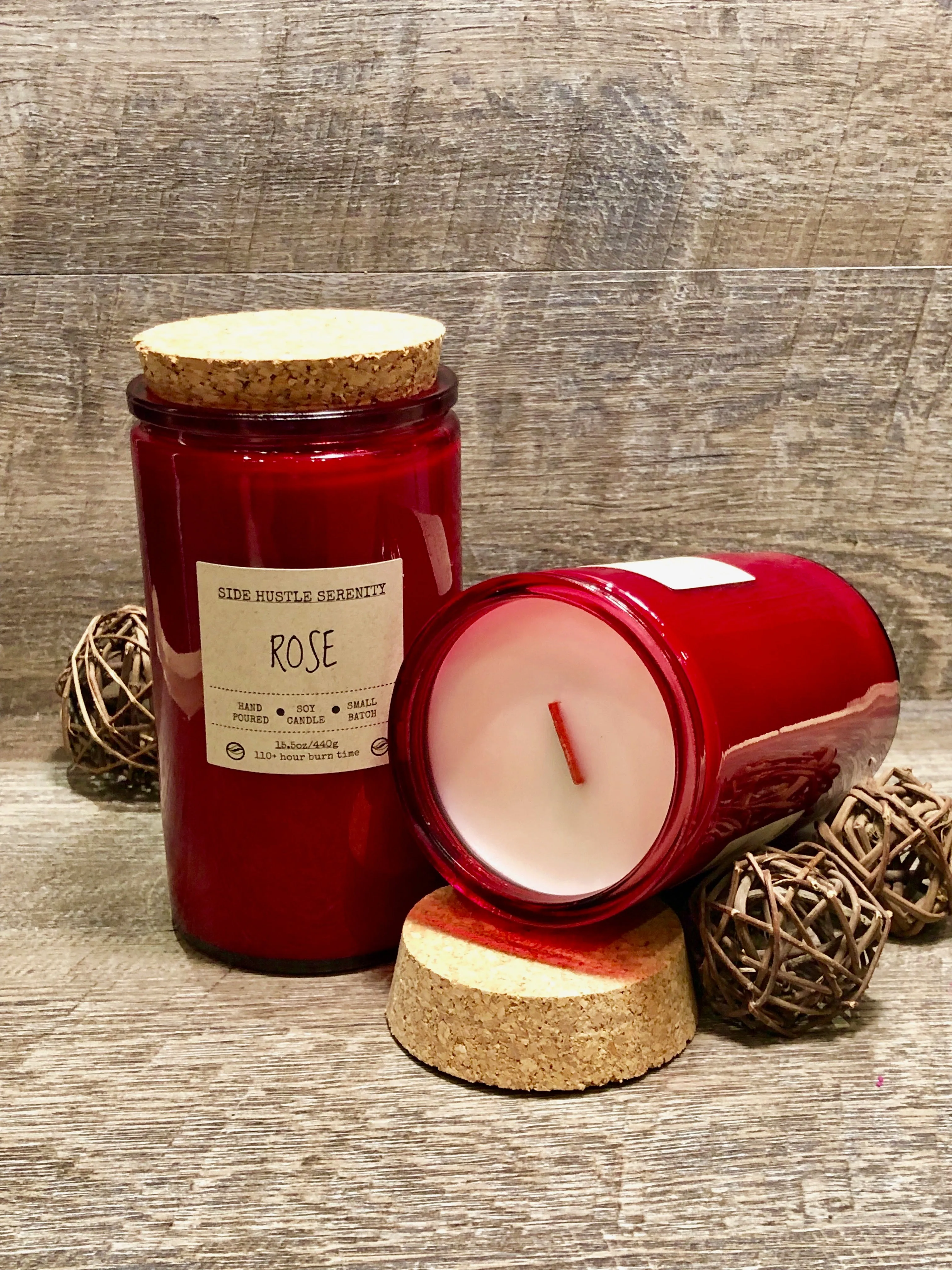 Rose Scented Soy Candle | 3.5oz