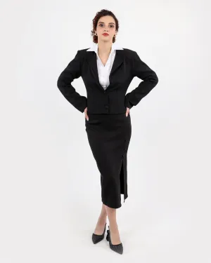 Round Neck Blazer