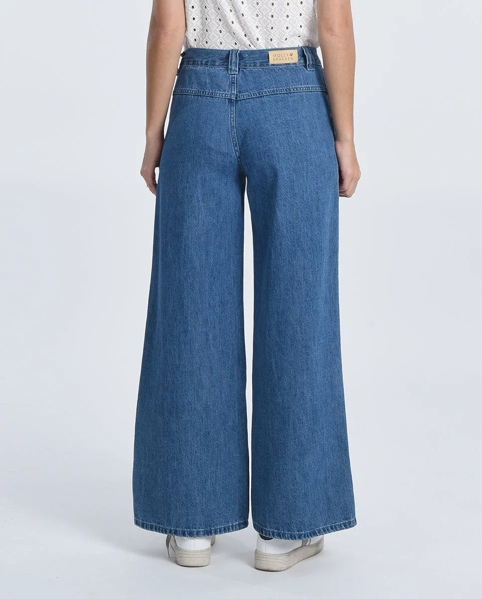 Roundhouse Wide Leg Jean